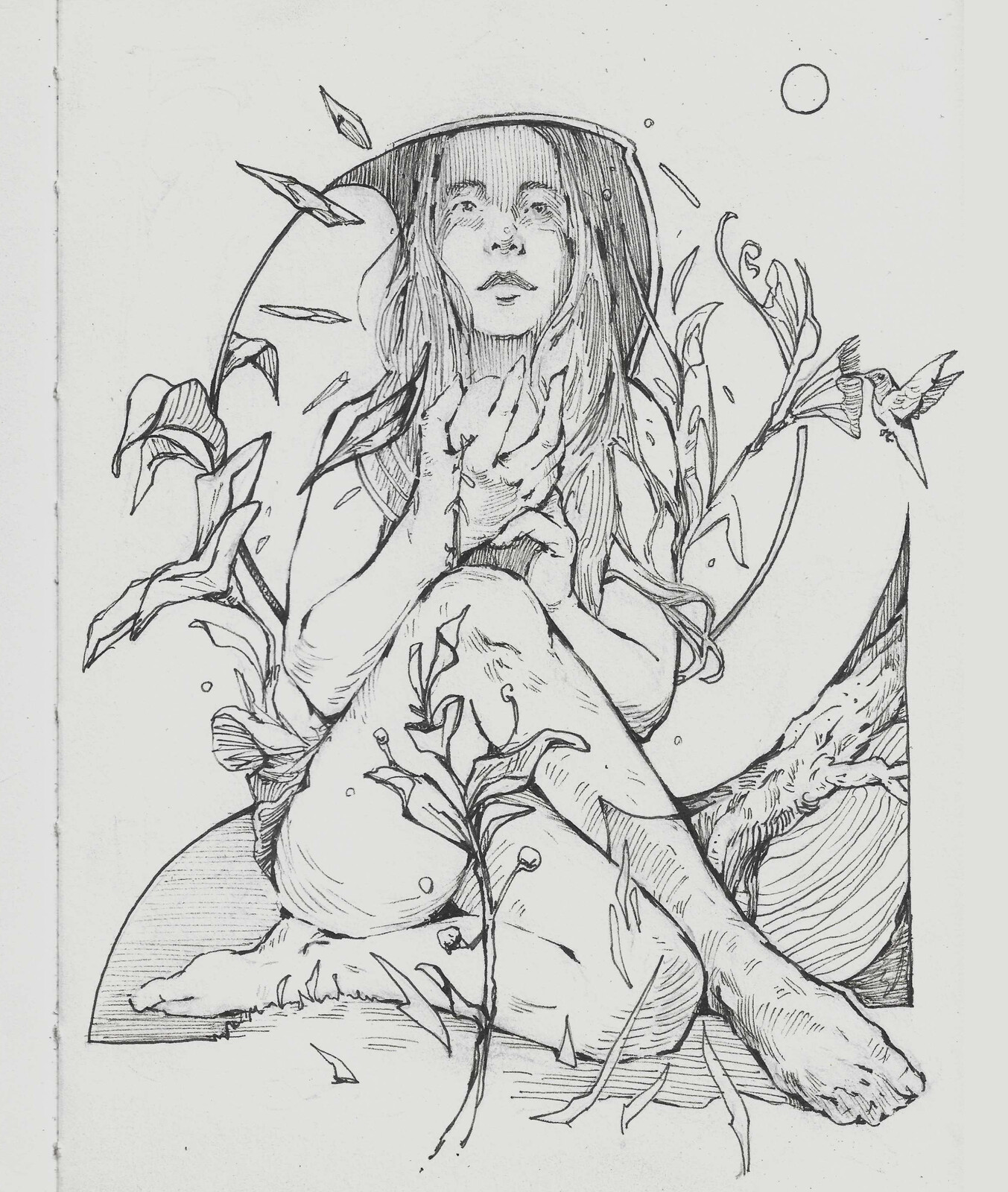 Muse"Ink sketch