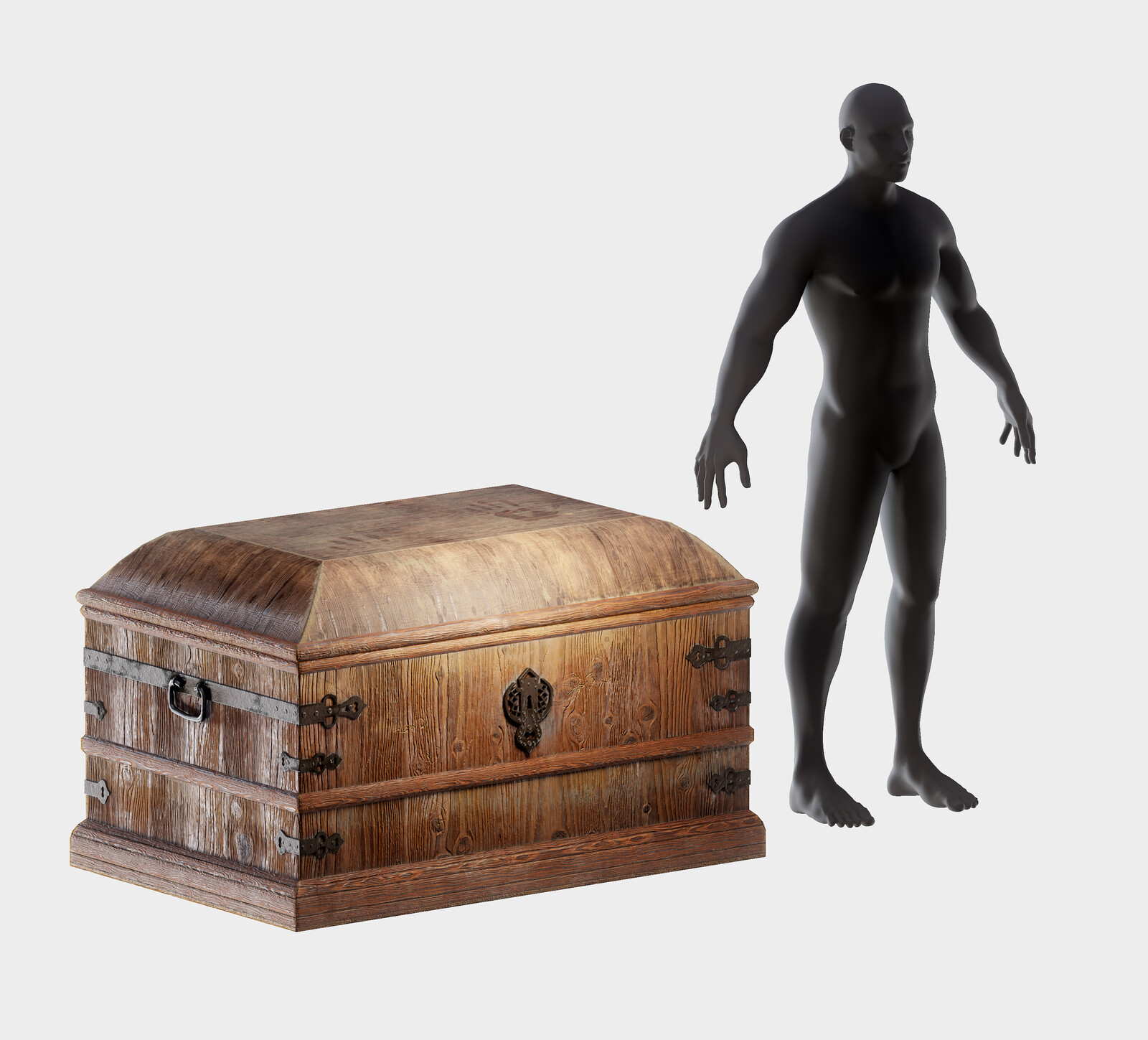Chest scale according to game character 
