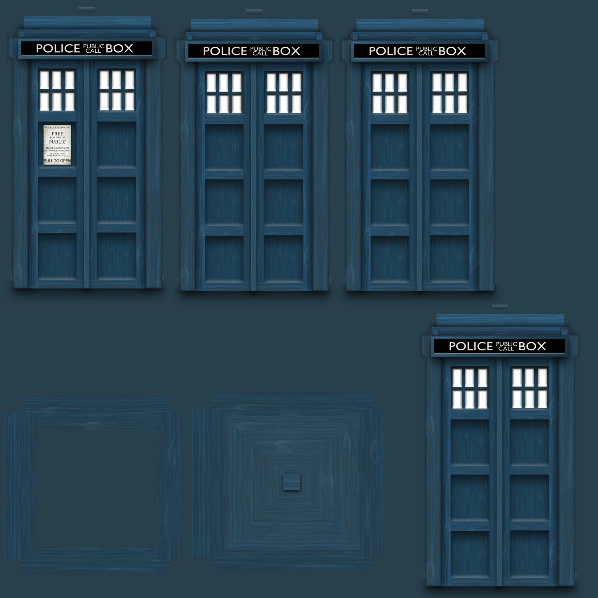 ArtStation - 3D - Tardis