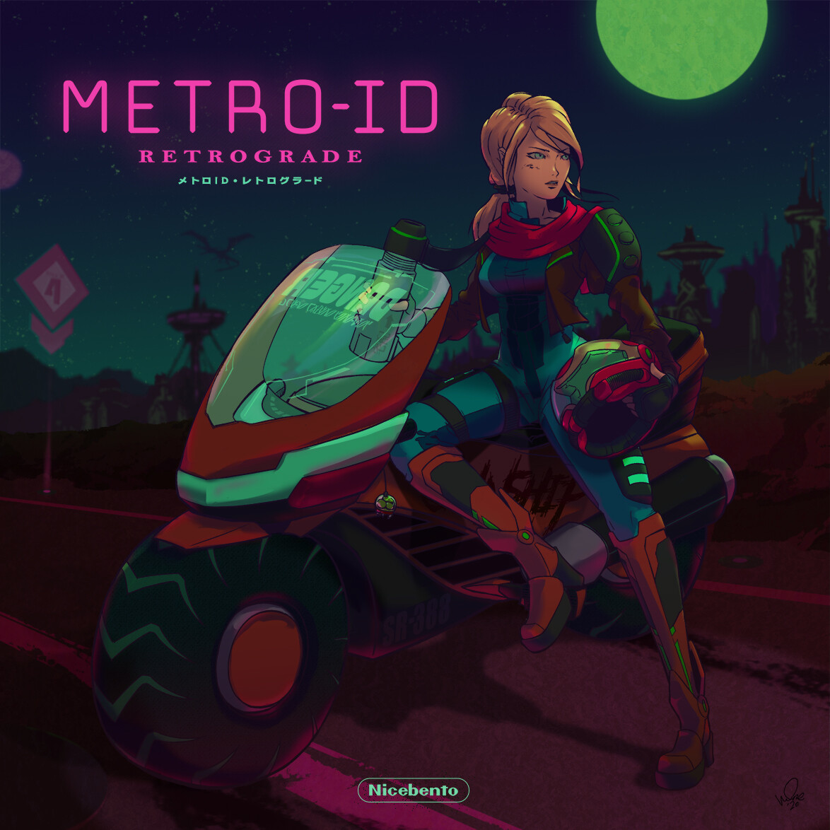 ArtStation METROID RETROGRADE メトロID・レトログラード