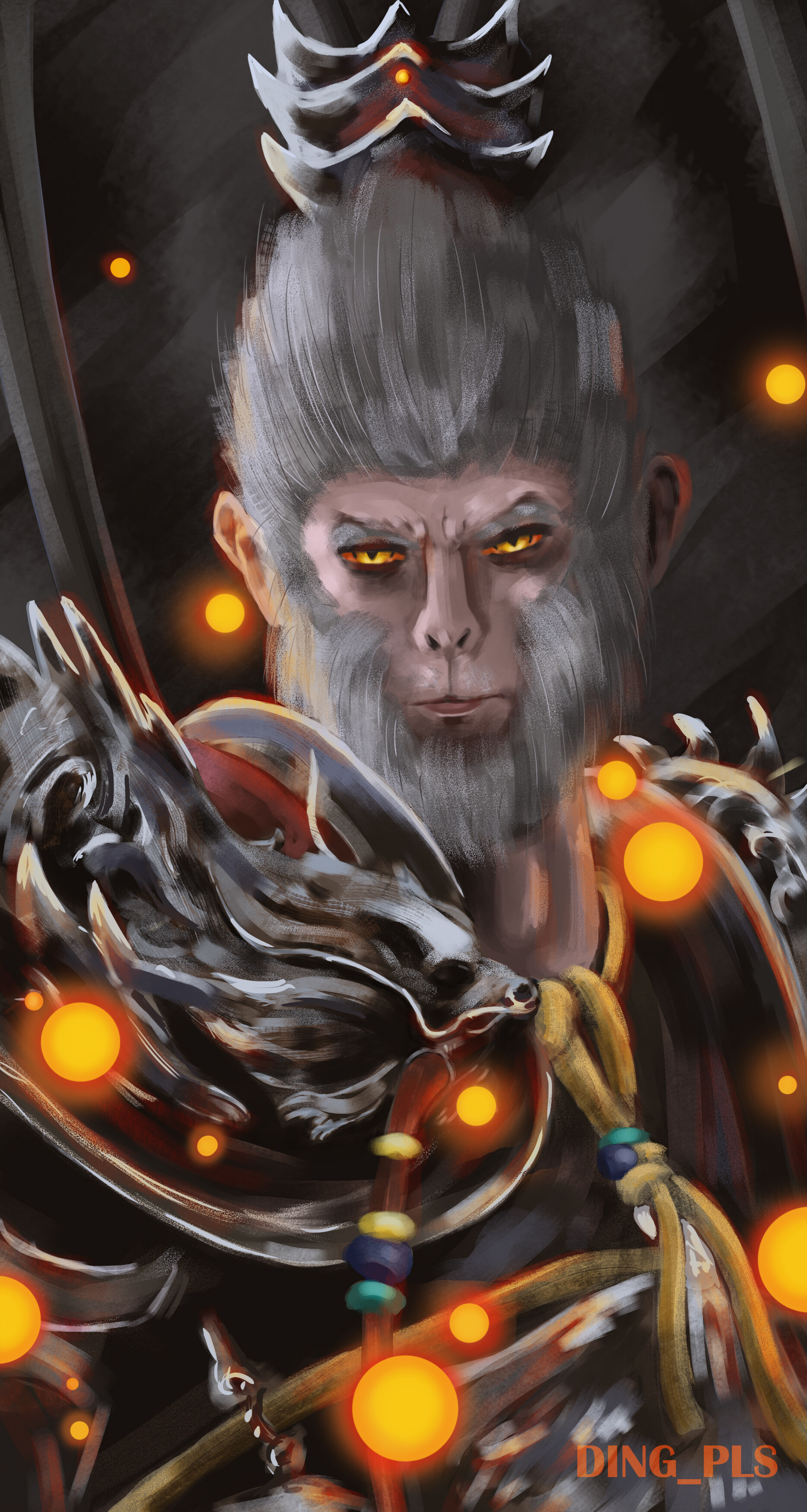 Artstation Sun Wukong Dingwei Wang