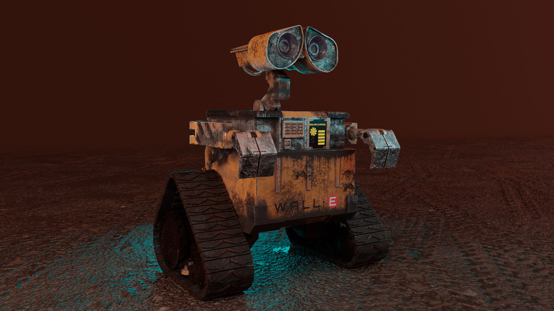 ArtStation WALL · E _Recolor (2 textures)