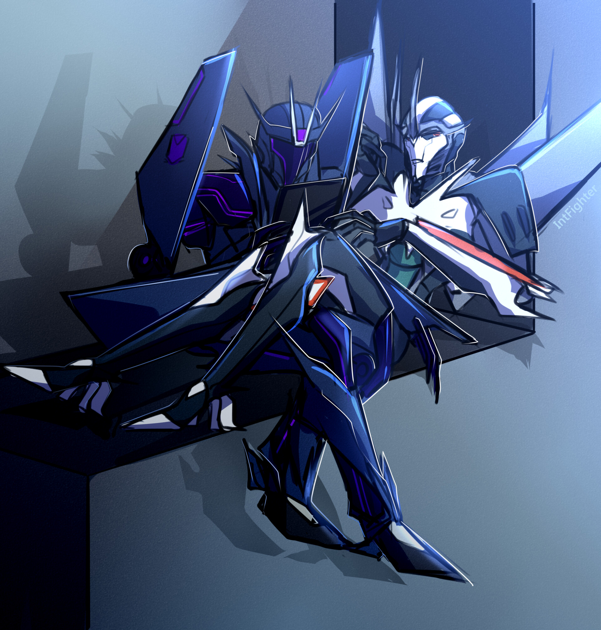 Fan-artwork for the "Transformers: Prime"