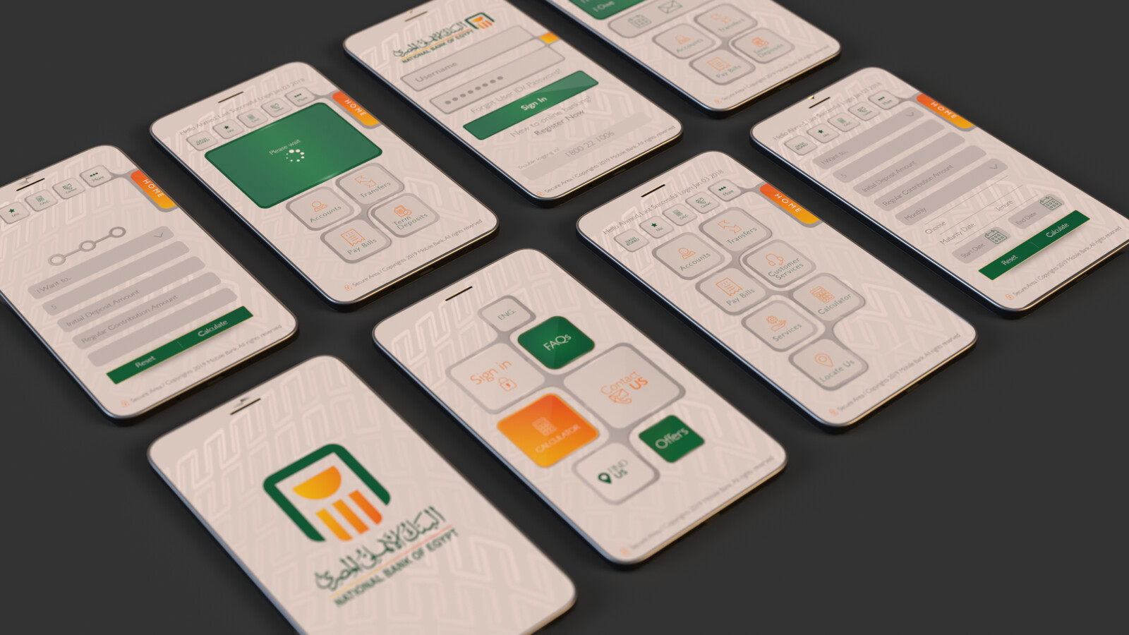 Mobile Banking UI