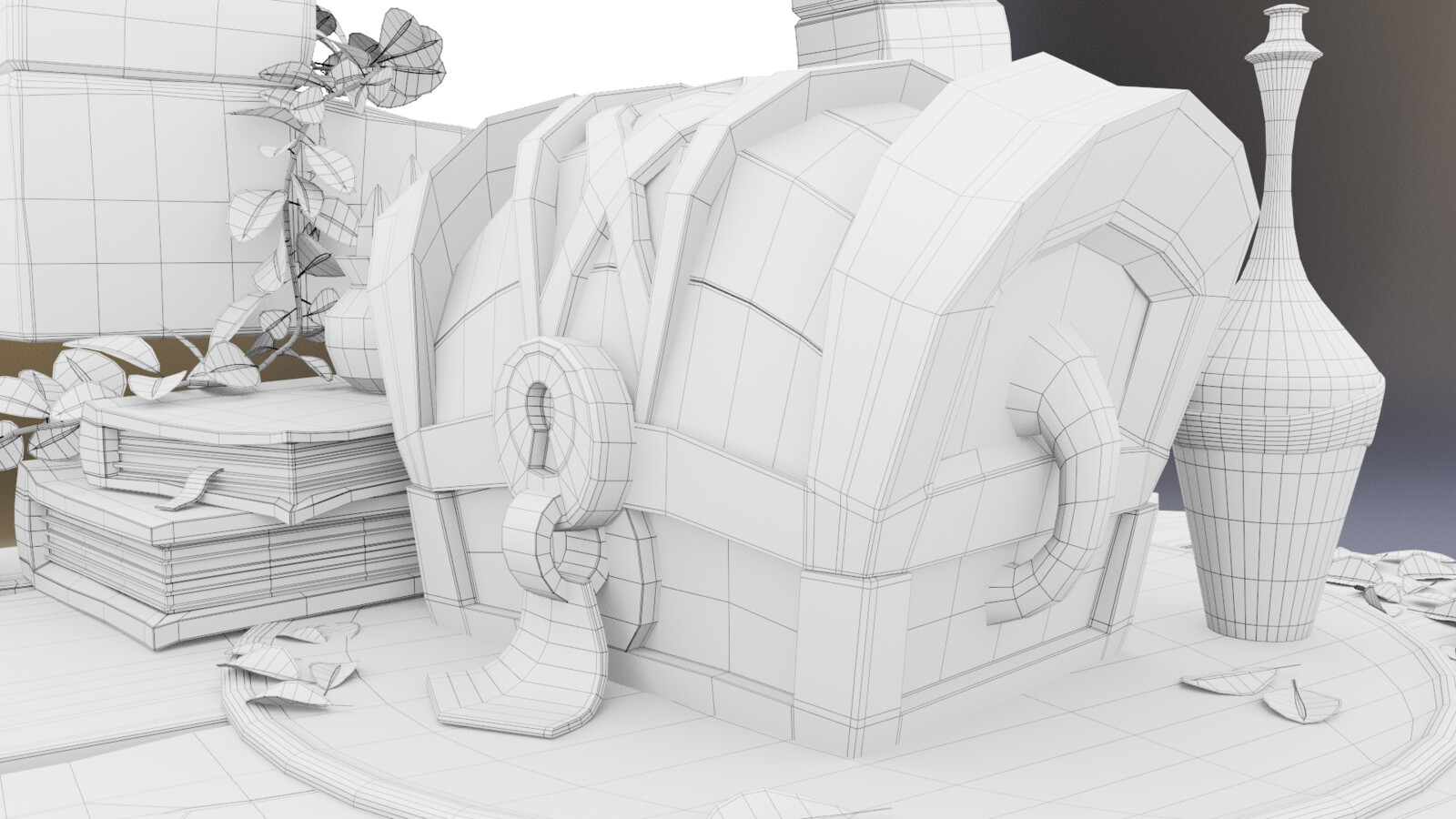 AO &amp; Wireframe