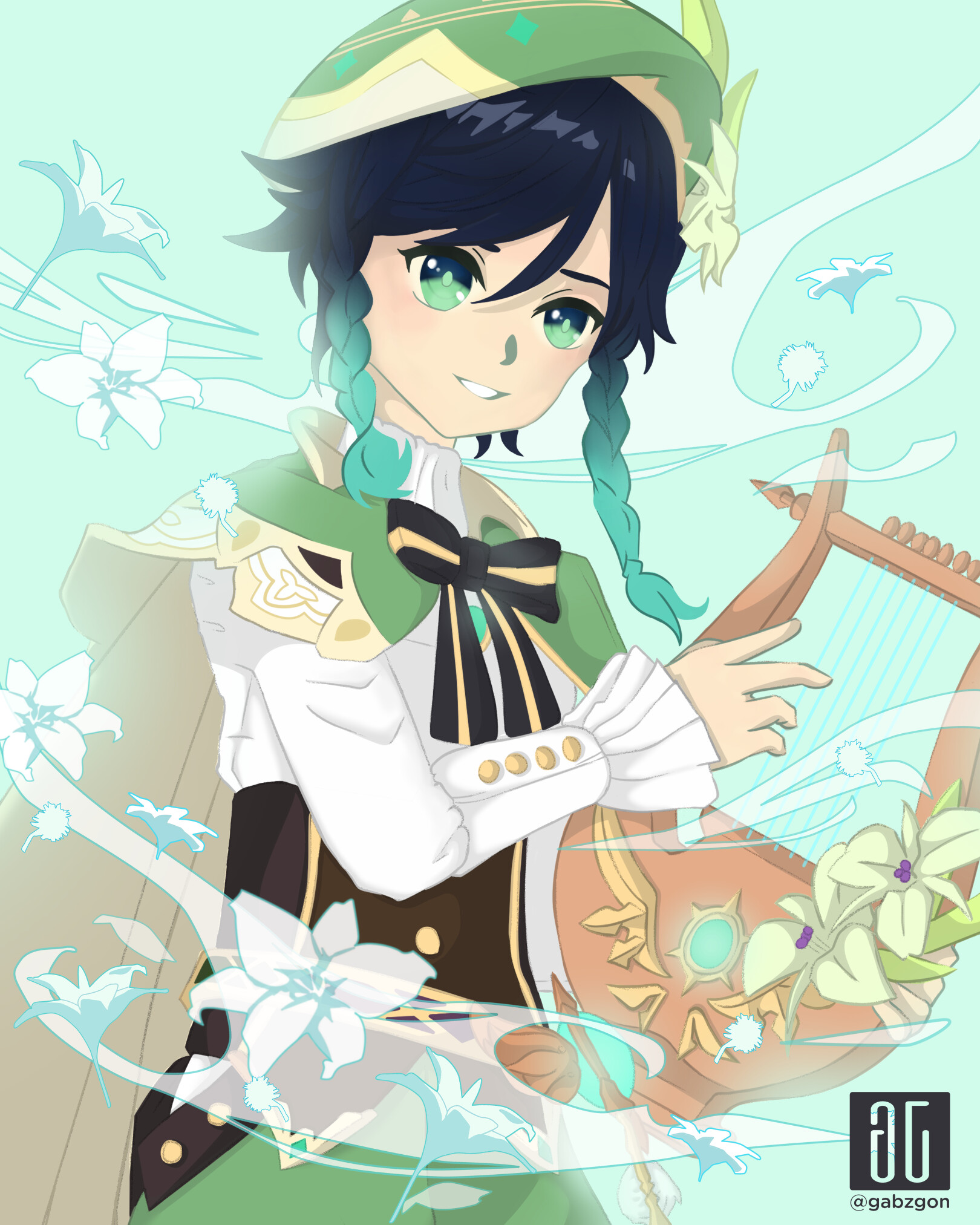 ArtStation Venti Windblume Festival