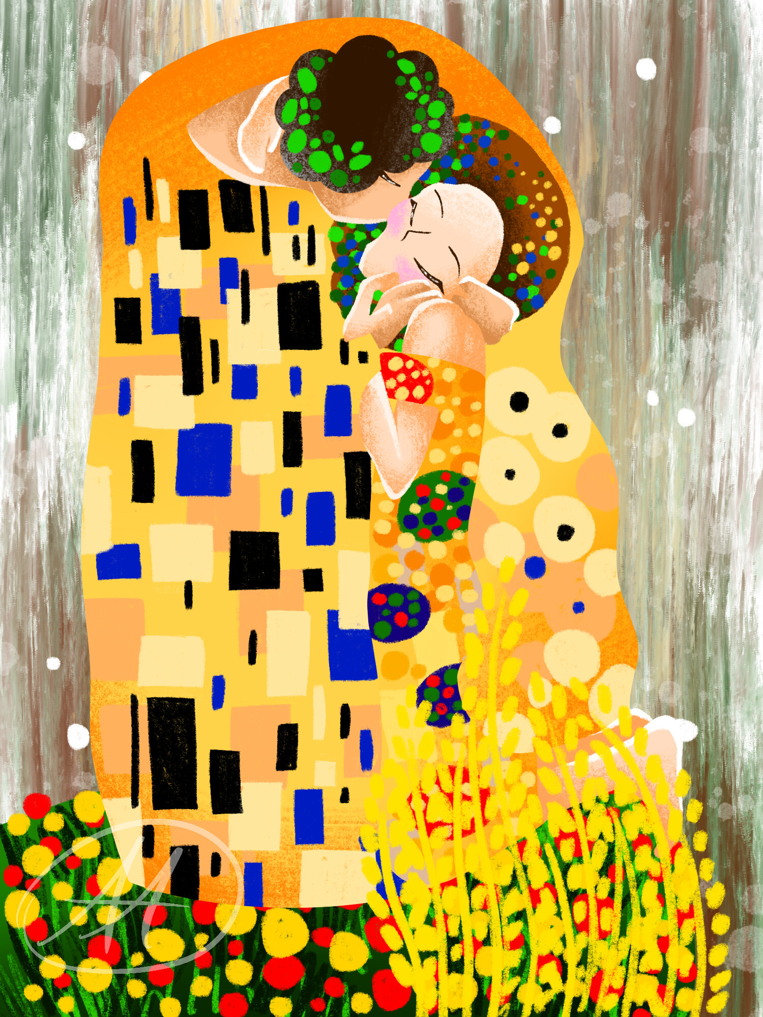 ArtStation - Il bacio di Klimt