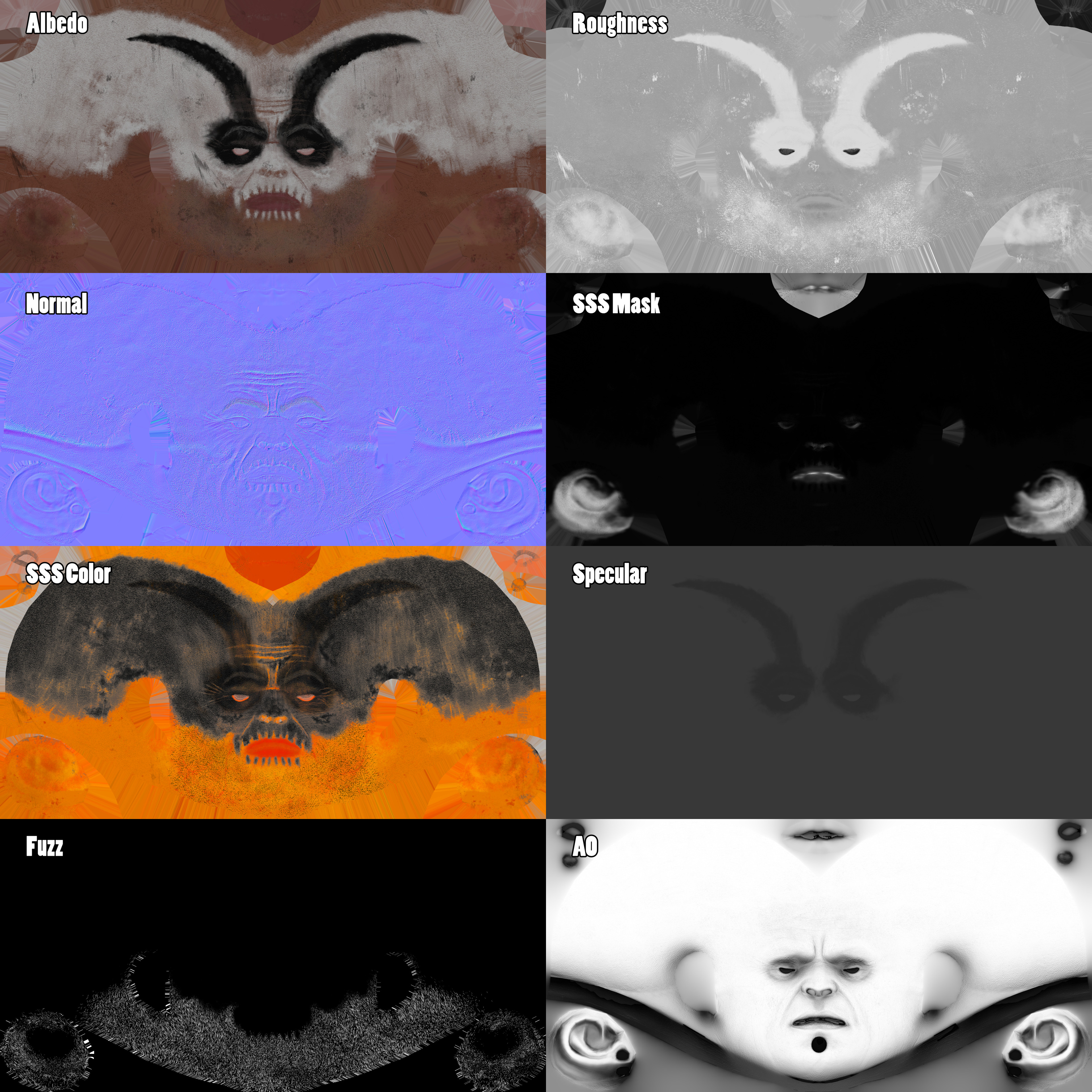 Head Textures