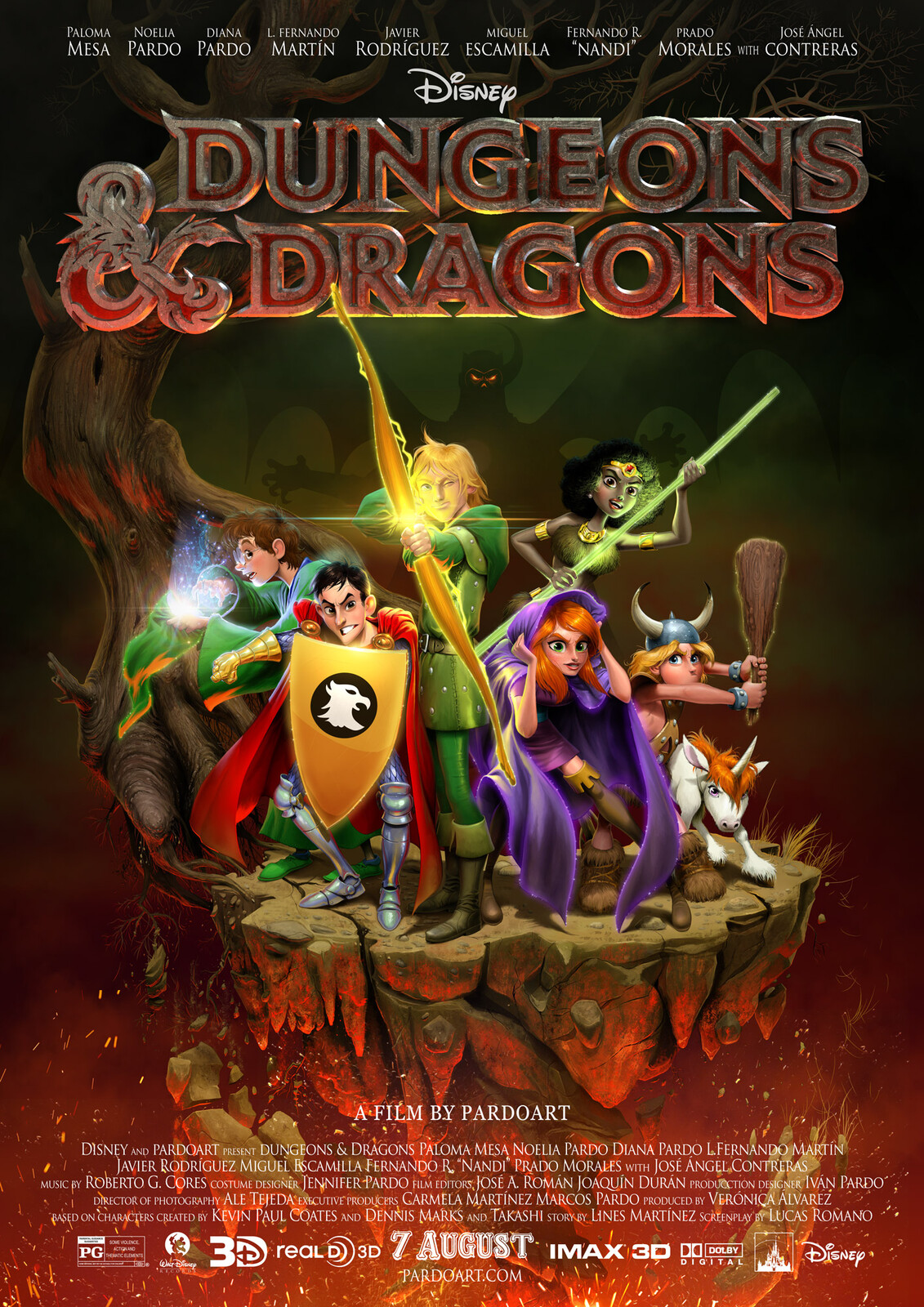 Pardoart's Dungeons & Dragons Film