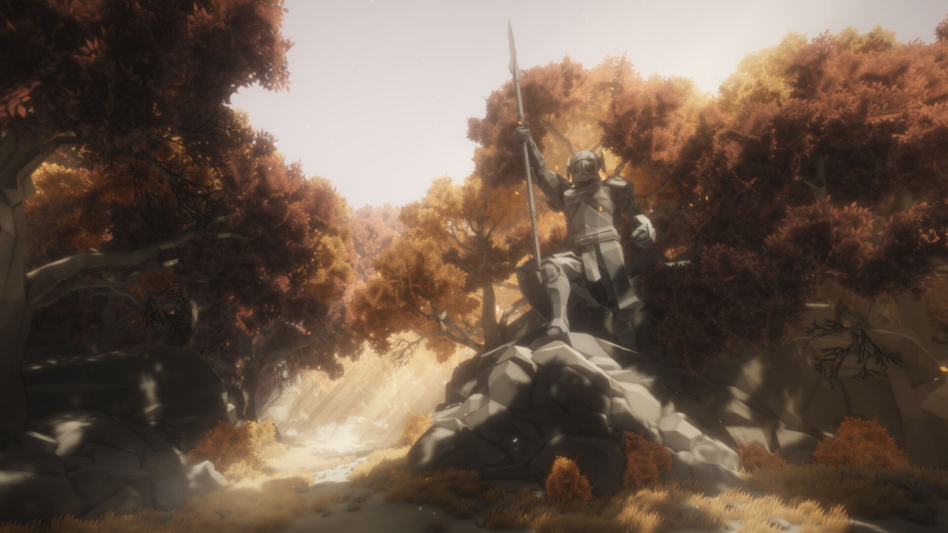 ArtStation - The Statue Knight (Unity)