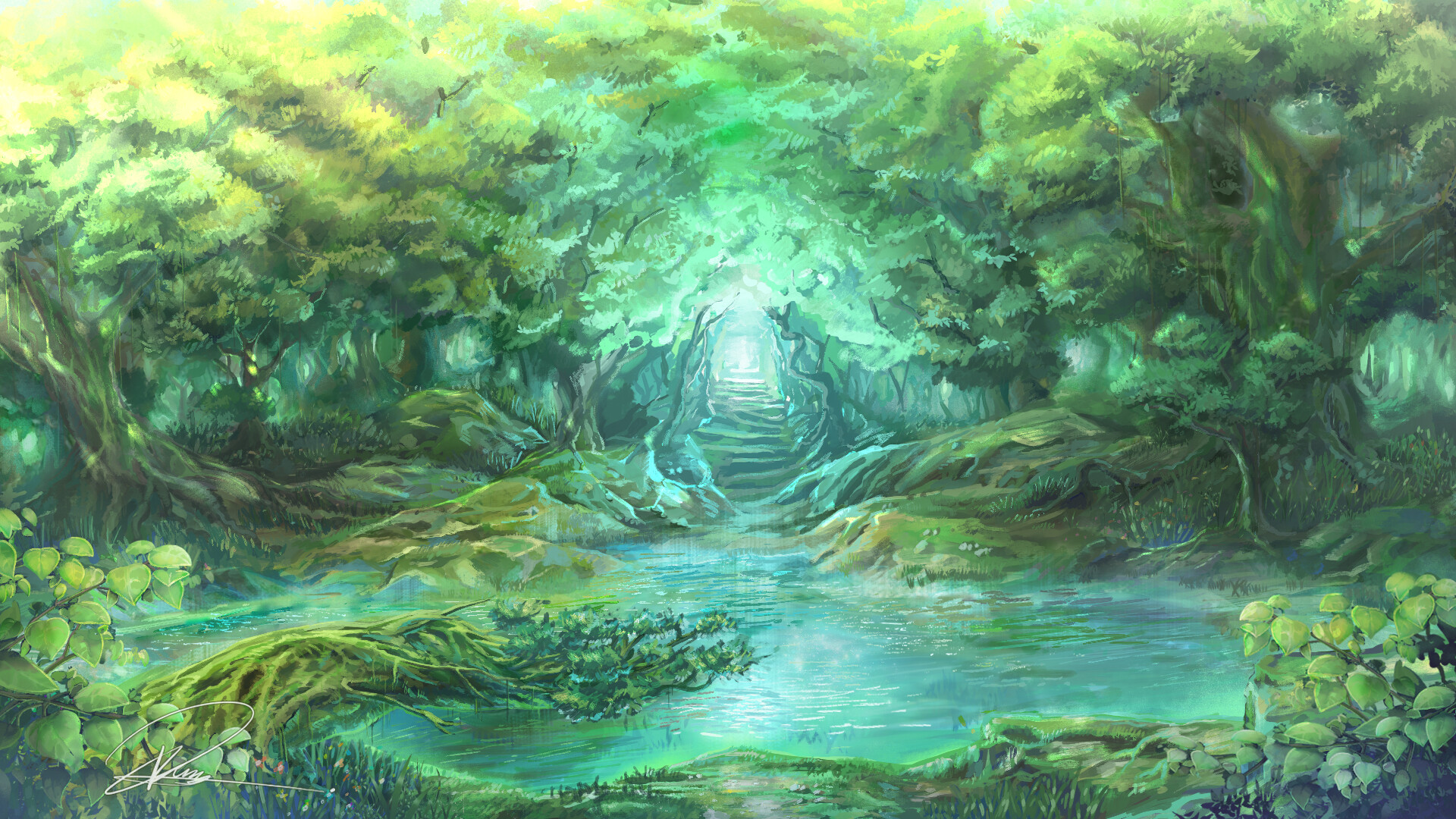 ArtStation - Forest of Heaven