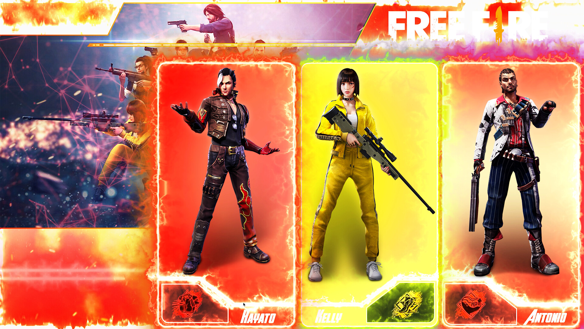 Action figure sale free fire