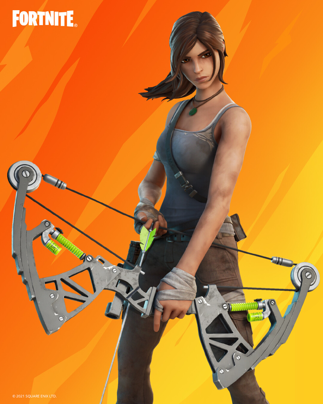 Justin Holt FORTNITE LARA CROFT SKIN BACKPACK MODERN