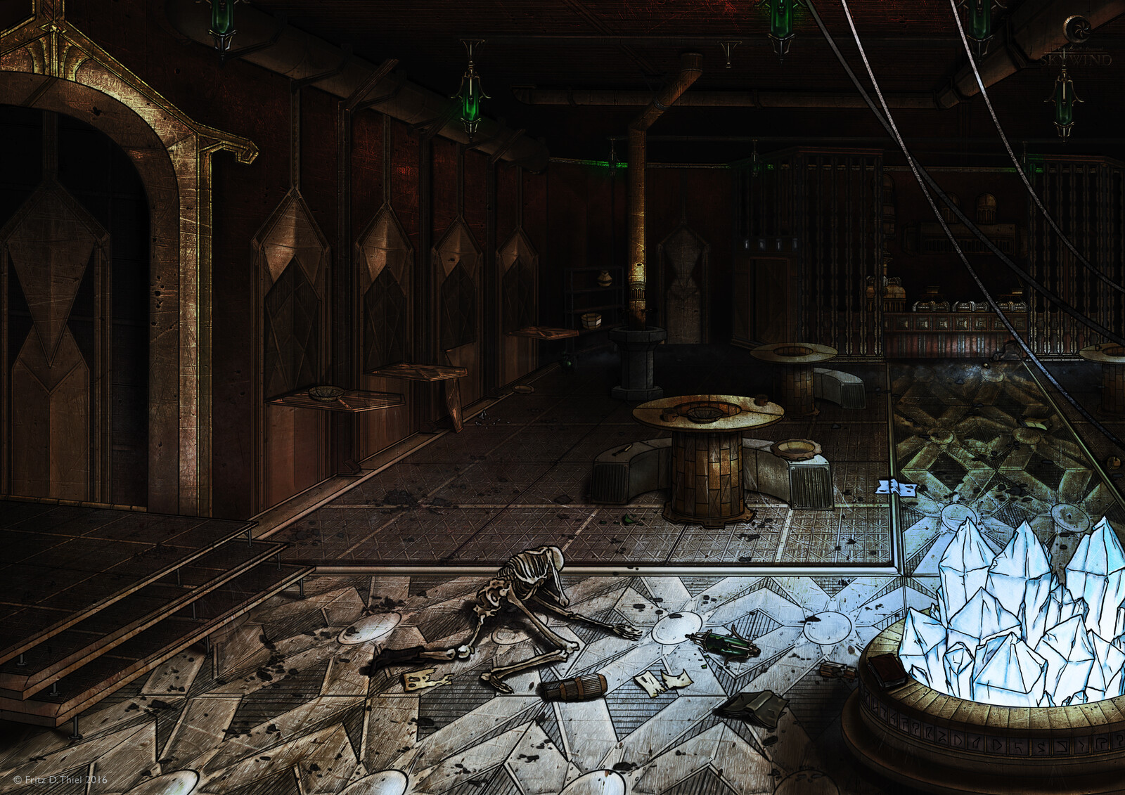 Tureynulal Dwemer University - Cantina