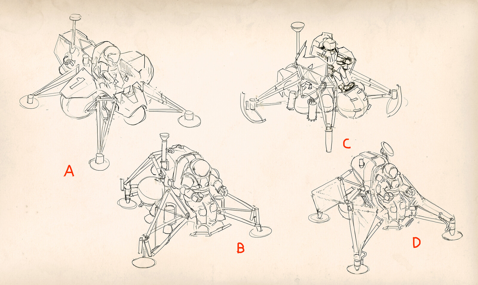 Sketches for the client.