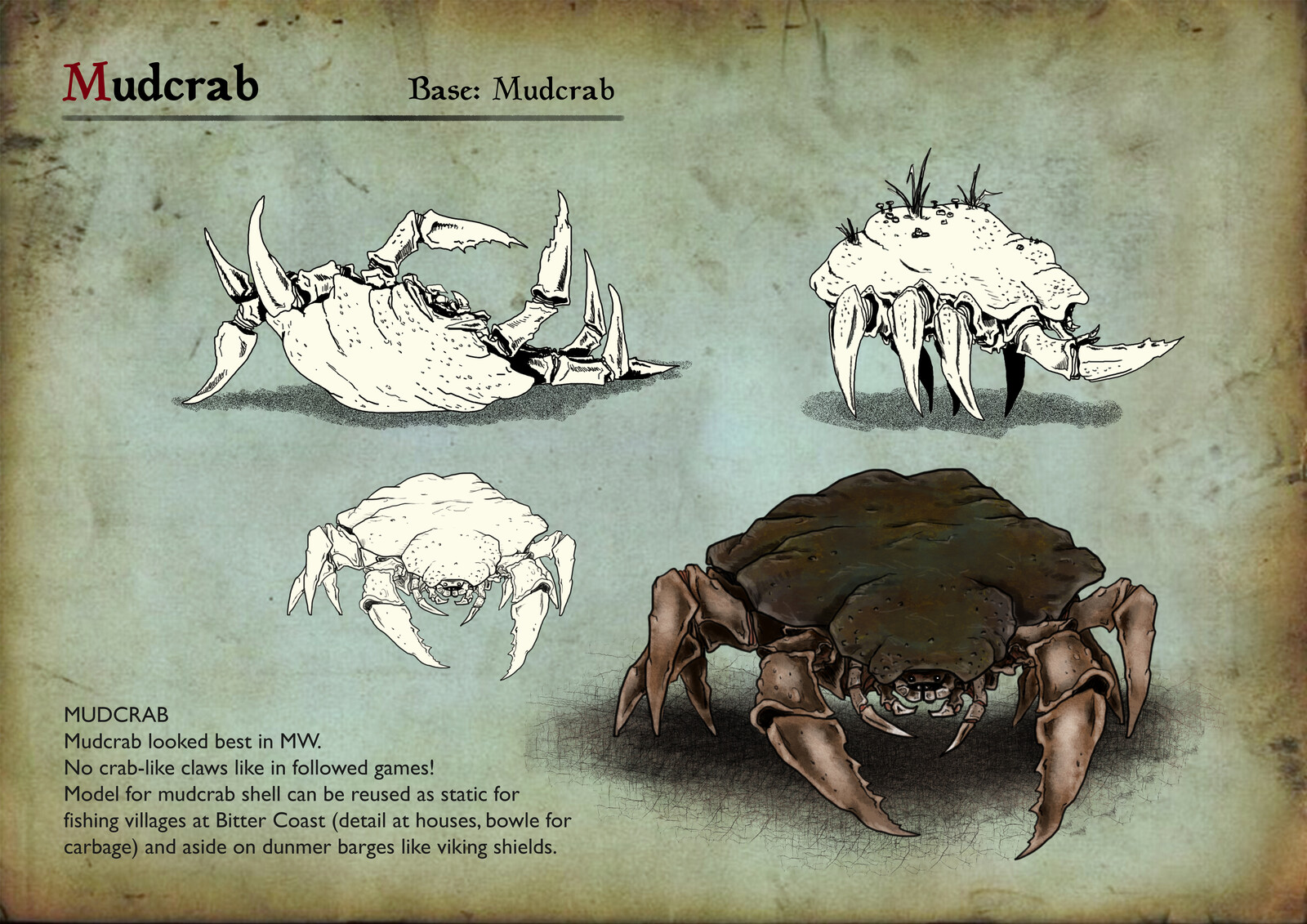 Skywind Application - Mudcrab Redesign