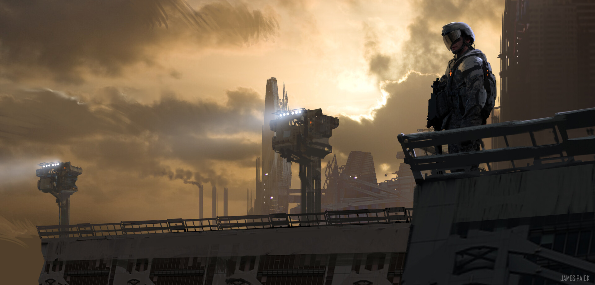 ArtStation Keyframe Concept Art for Maze Runner The Death Cure