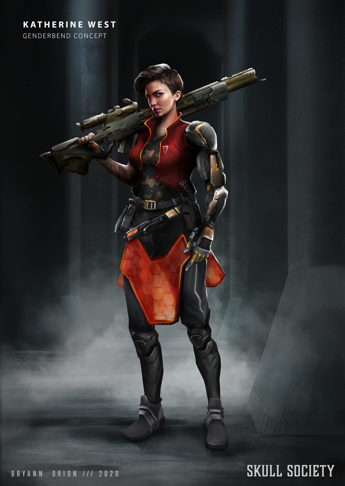 Katherine West - Genderbend