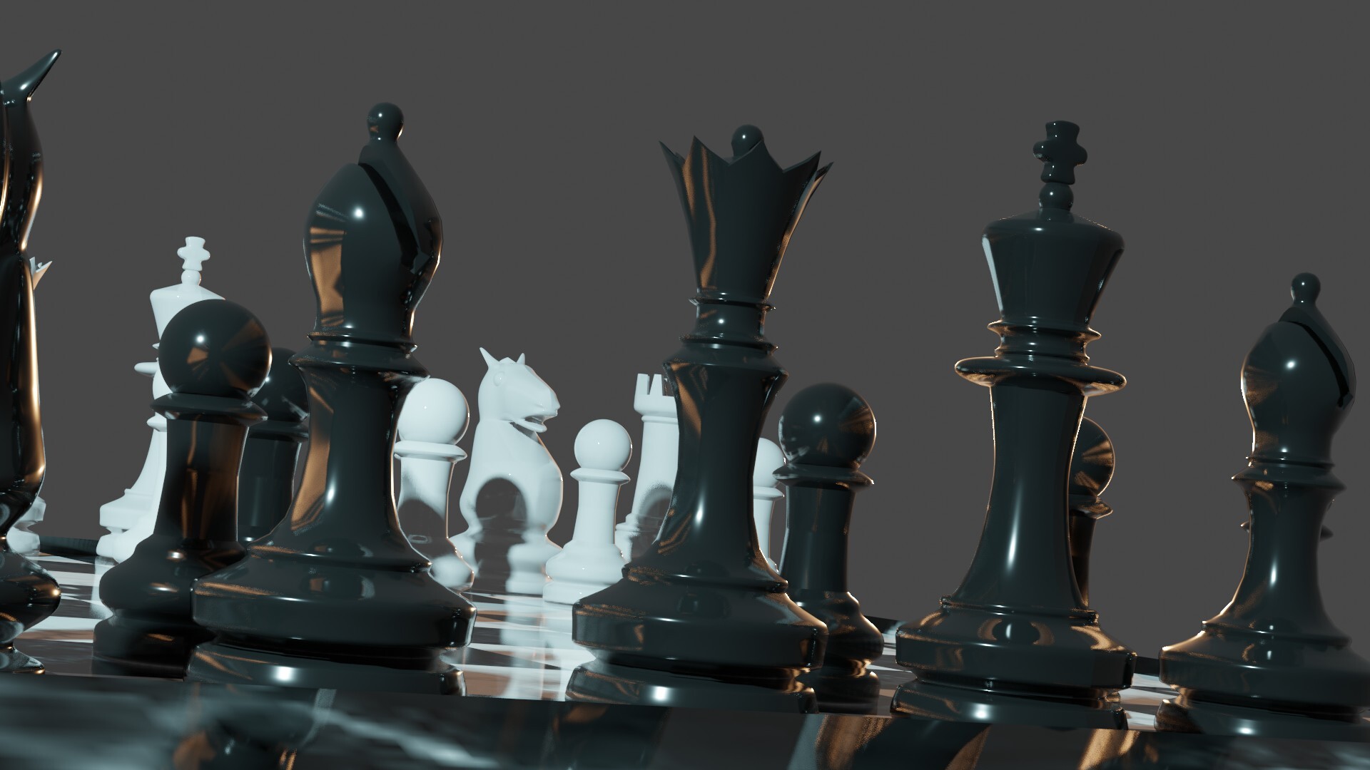 ArtStation - Chess set