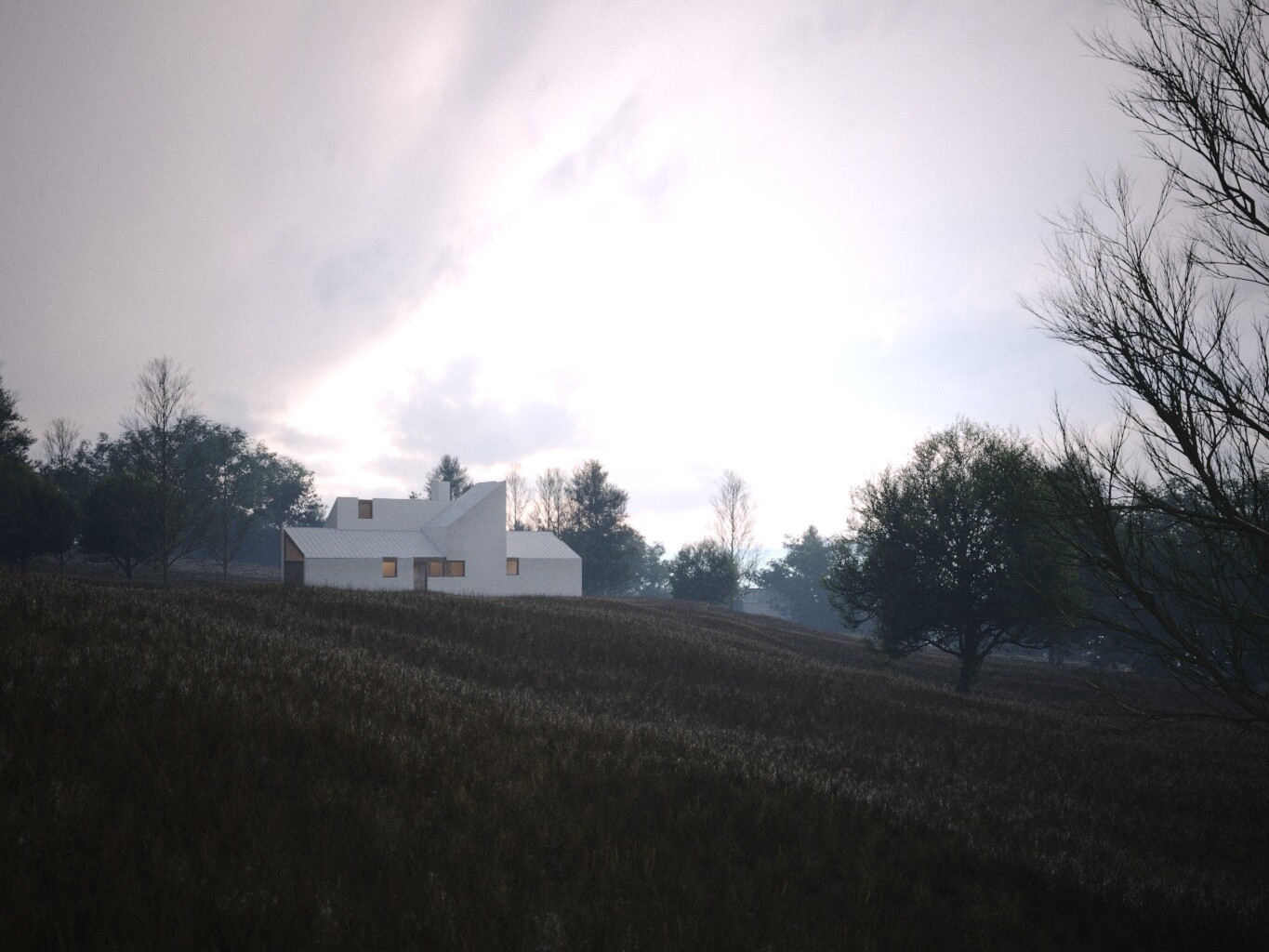 bhakta krpa Woolton House, 1954, James Stirling and James Gowan