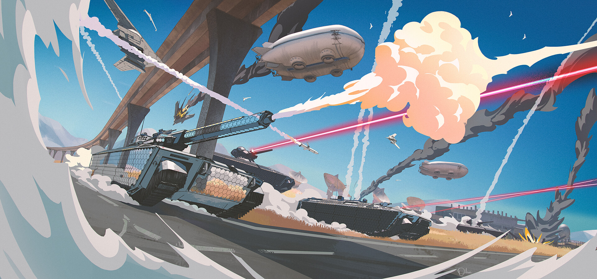 ArtStation Warfare 2077 in War Thunder