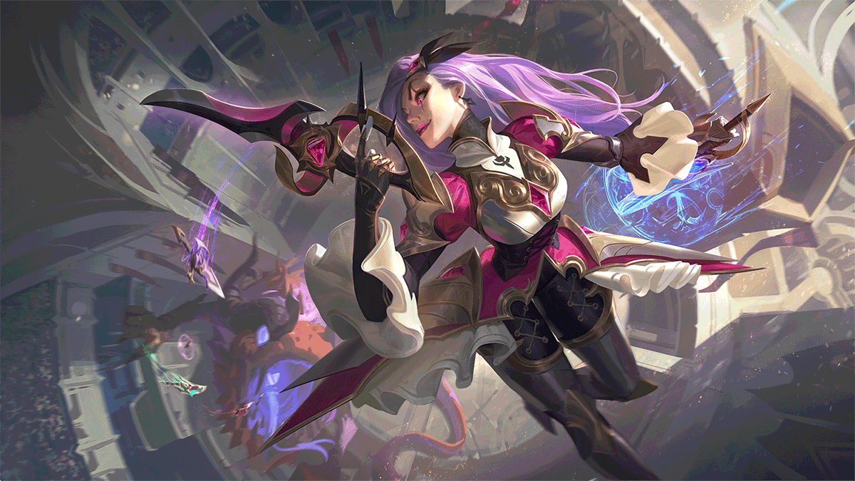 Artstation Battle Queen Katarina Mingchen Shen