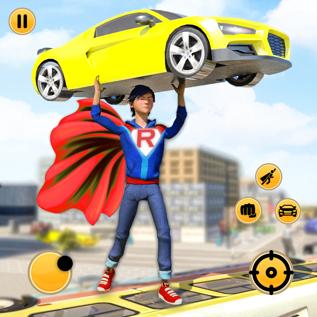 Fly speed up. Flying Heroes. Flying Hero бонусный. Летающий герой победитель в желтой рубашке. Игра про мальчика супергероя который спасал ове в оранжевом плашец.