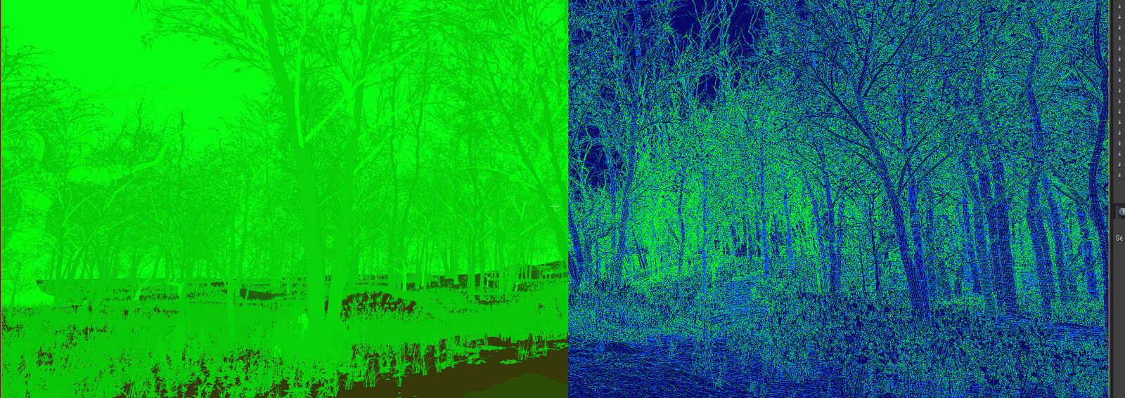 Quad overdraw and shader complexity