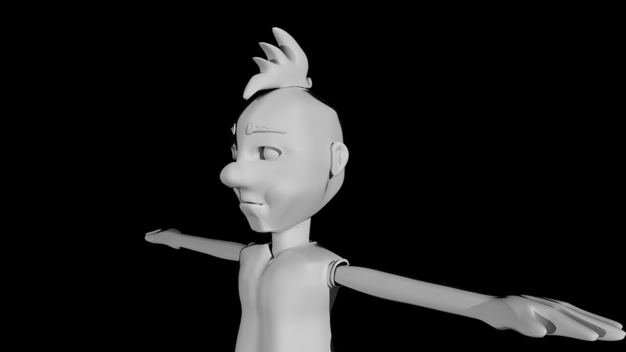 Kid/ side view