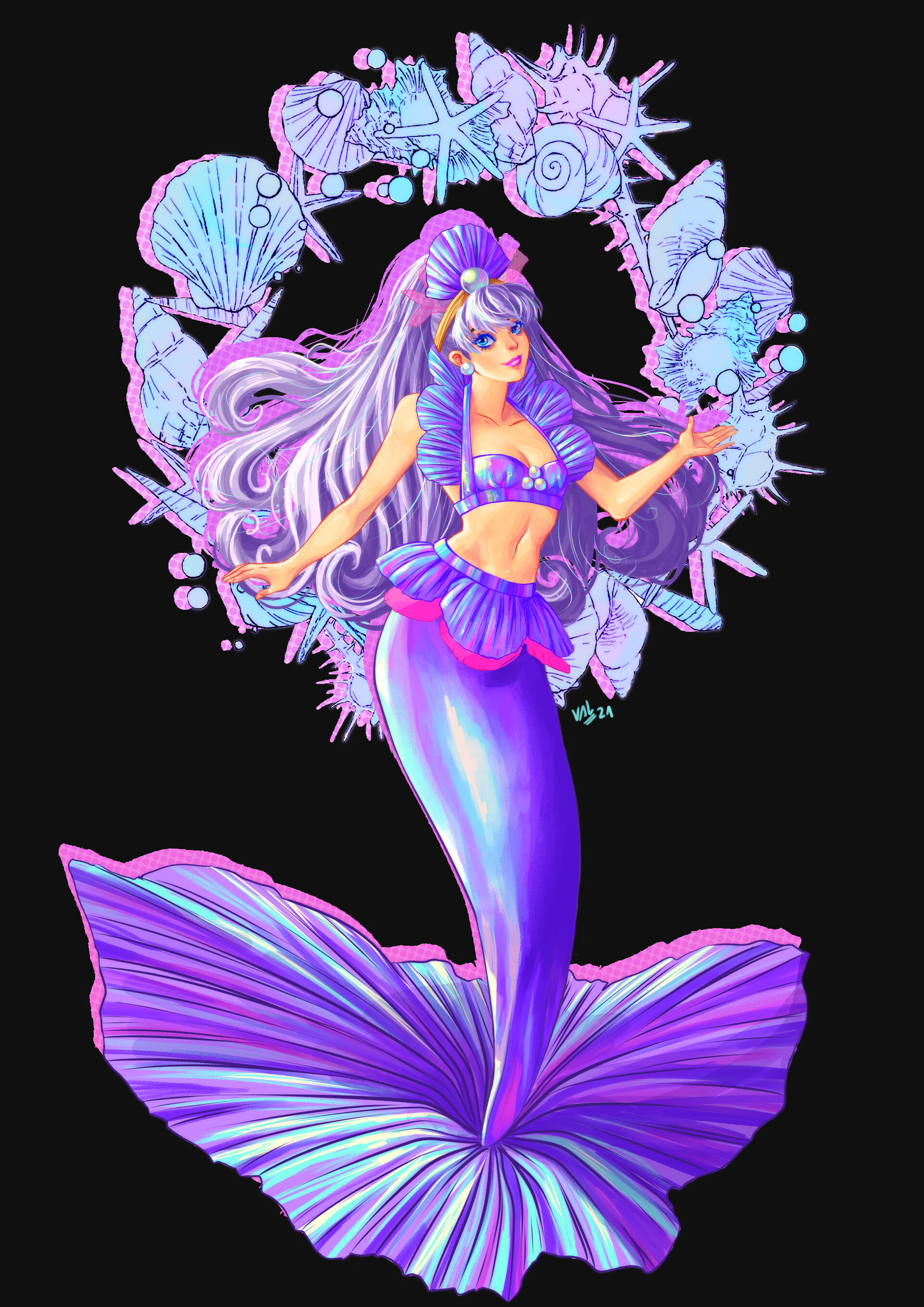 ArtStation Barbie Magical Hair Mermaid