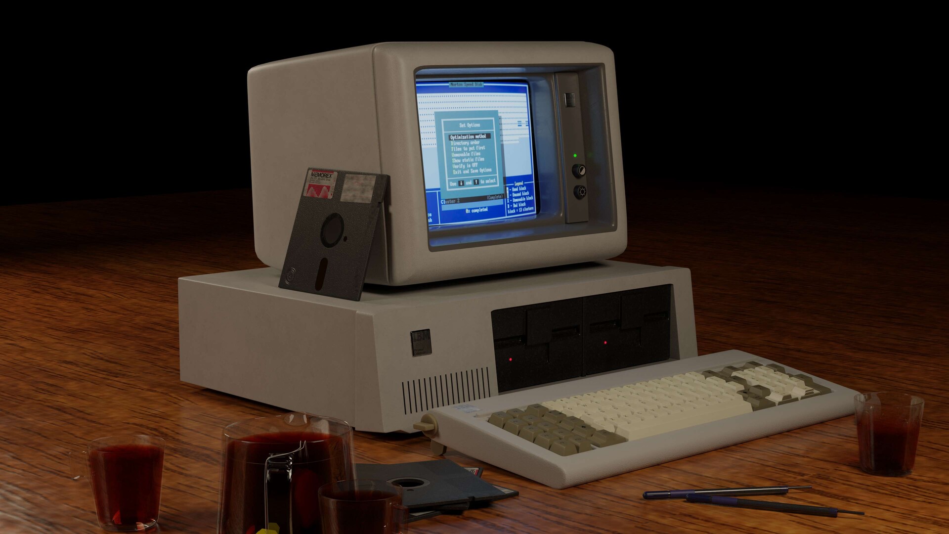 Artstation Ibm Vintage Personal Computer