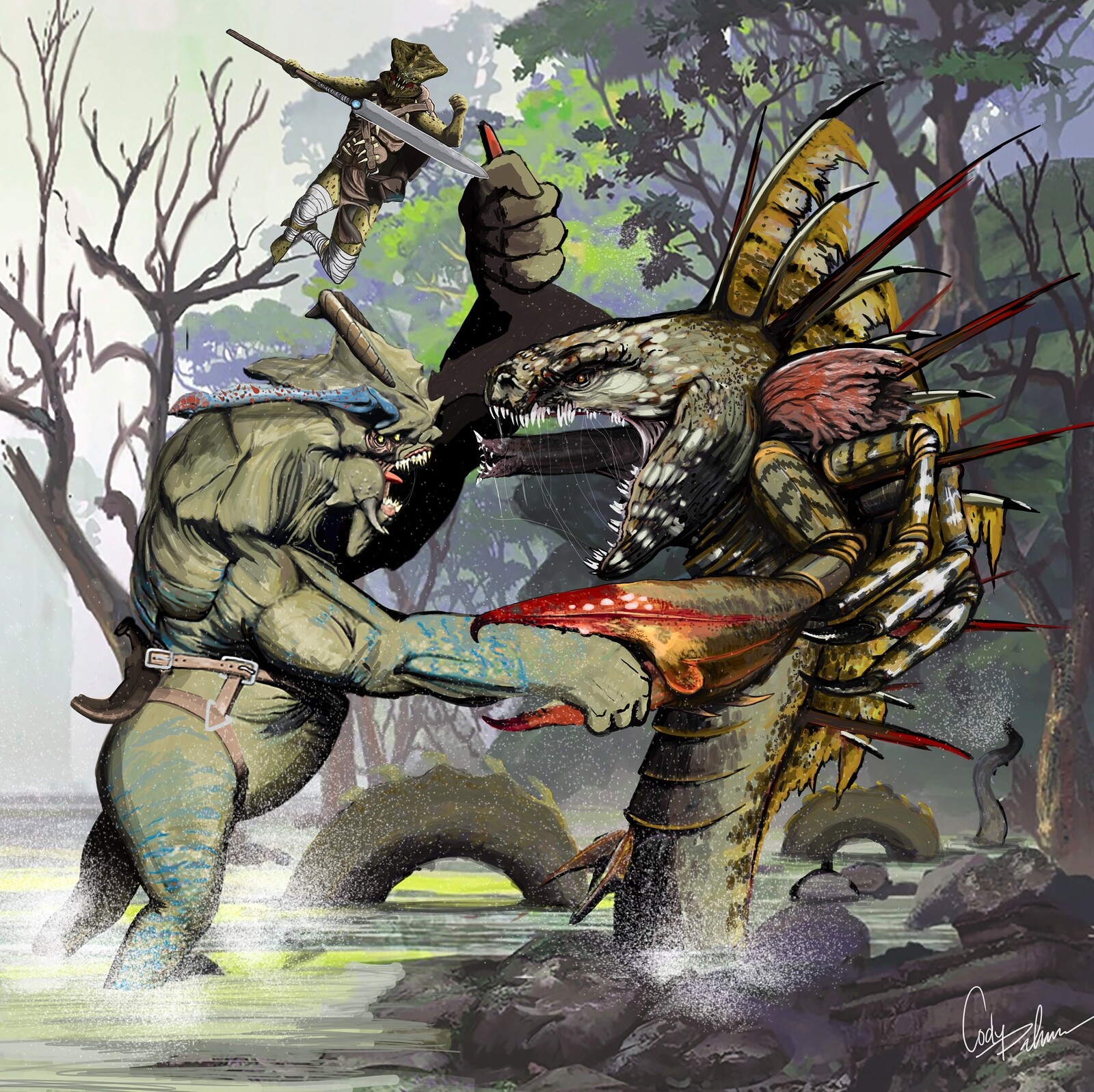 Cody Palmer Swamp crog