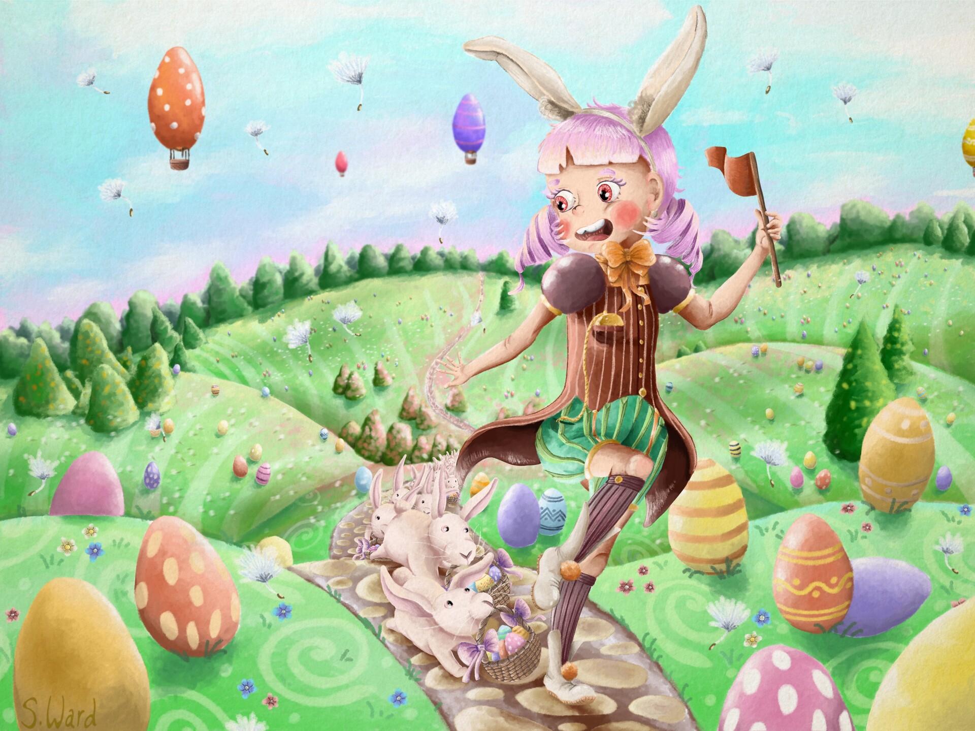 ArtStation - March of the rabbits