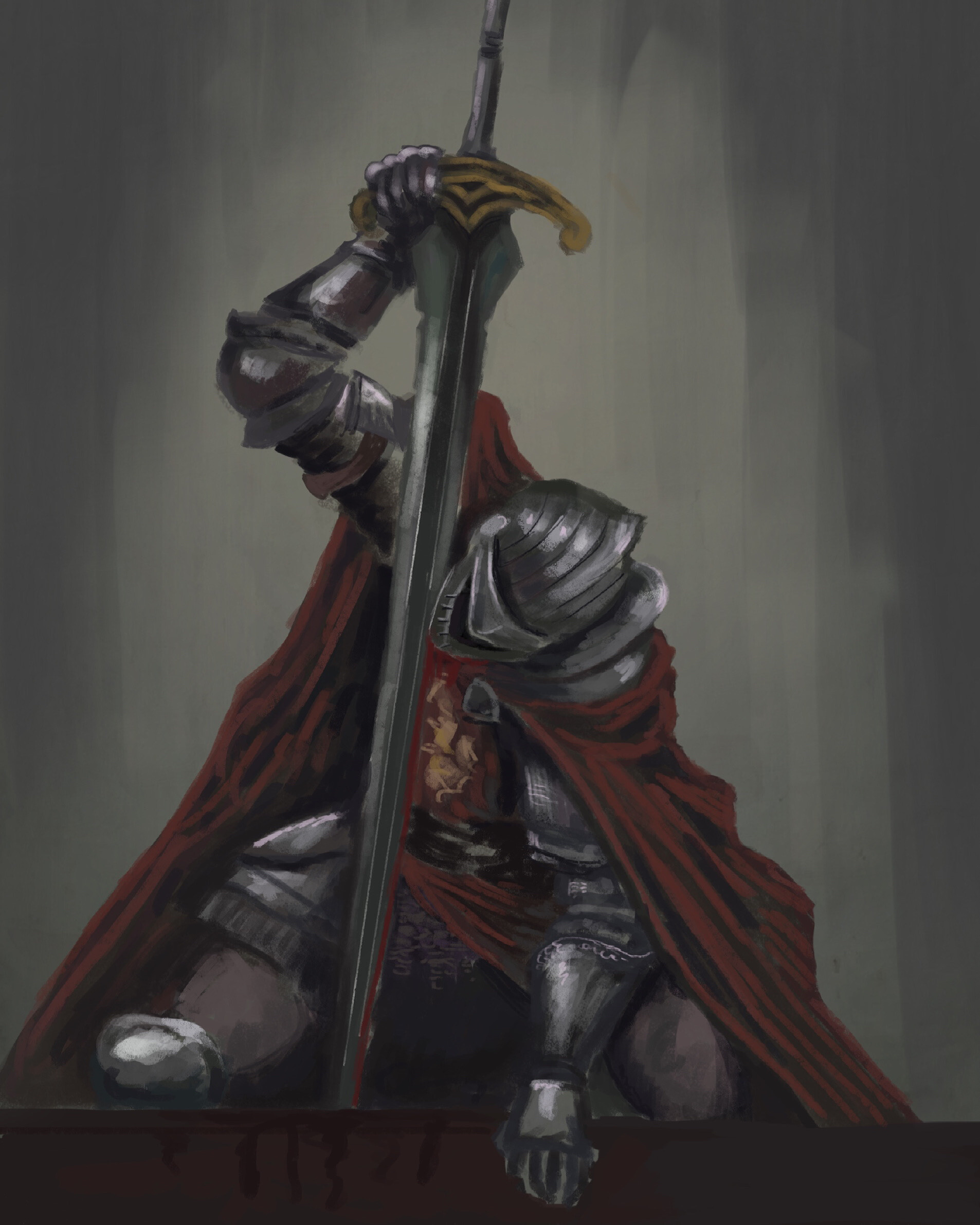 ArtStation Dark souls statue study