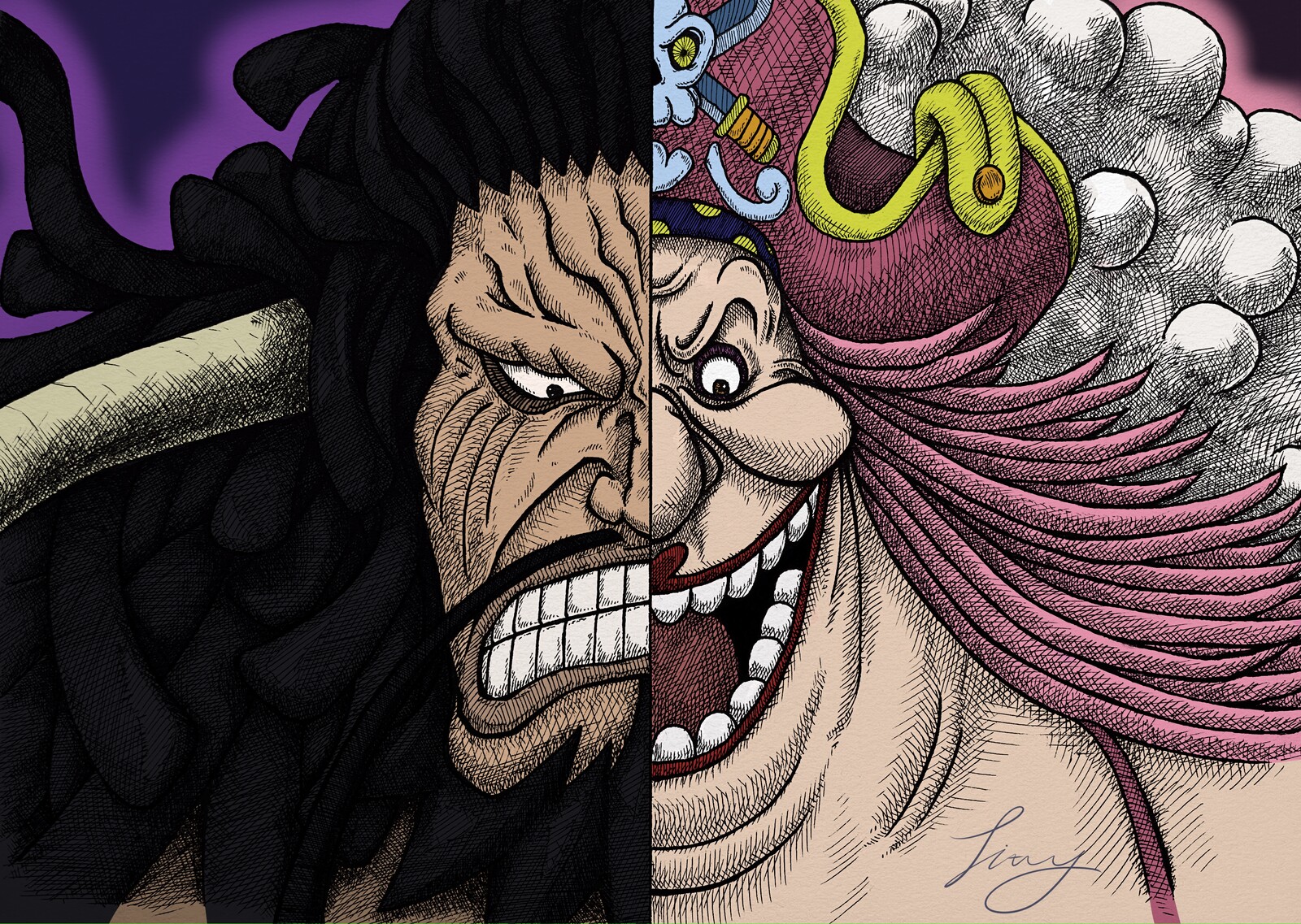 Artstation Kaido Bigmom 21 Call Me Sensei