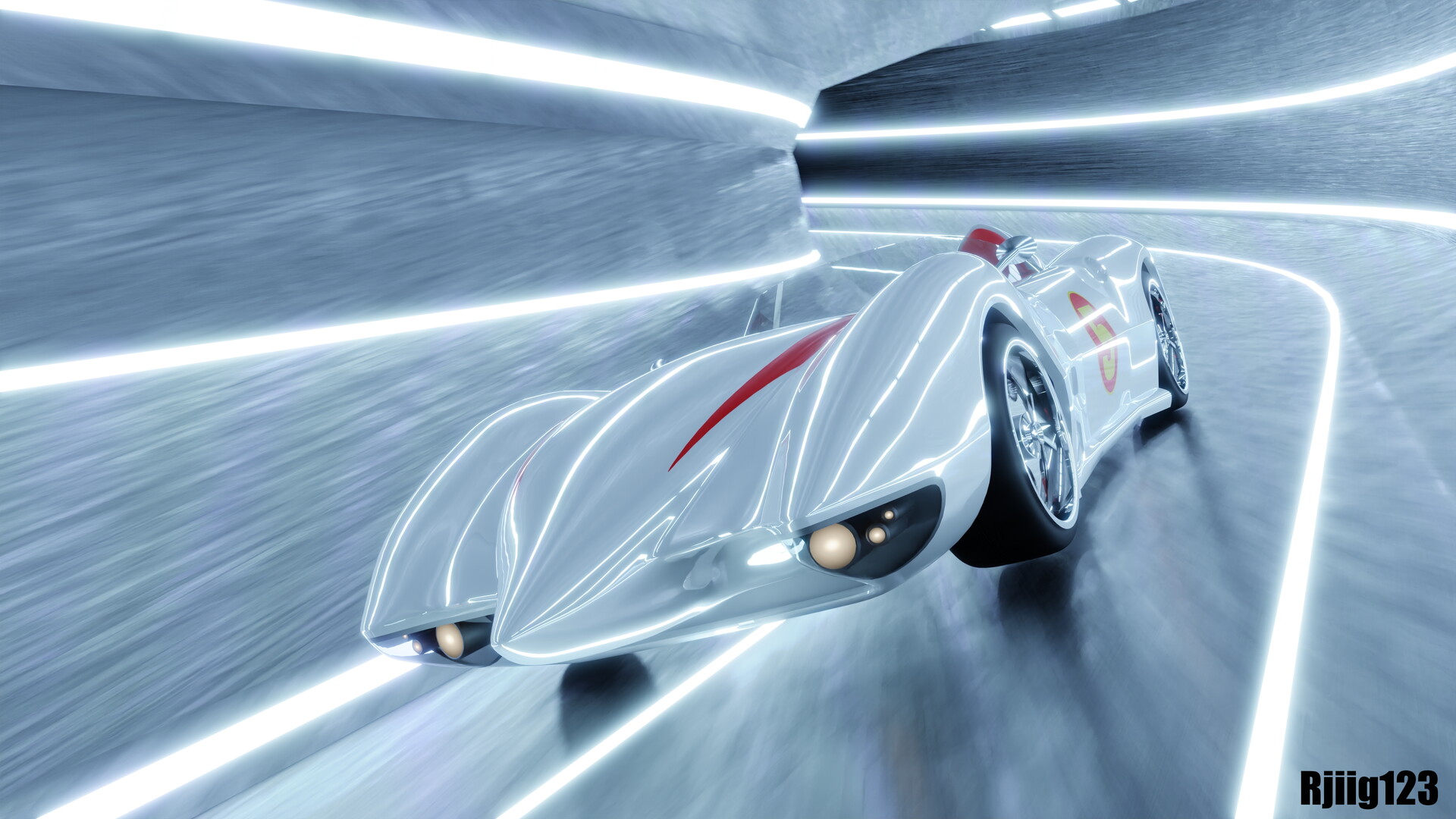 Speed Racer Mach 5 Wallpaper