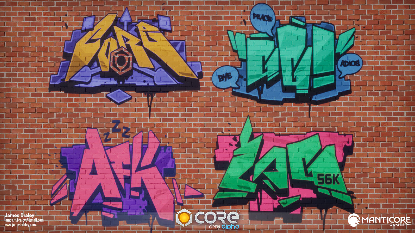Graffiti Decals (Concepts by Jordan Louie)