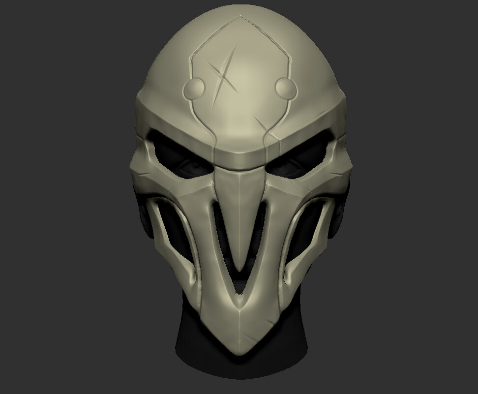 Sluiting cement Inefficiënt ArtStation - Overwatch Reaper Mask