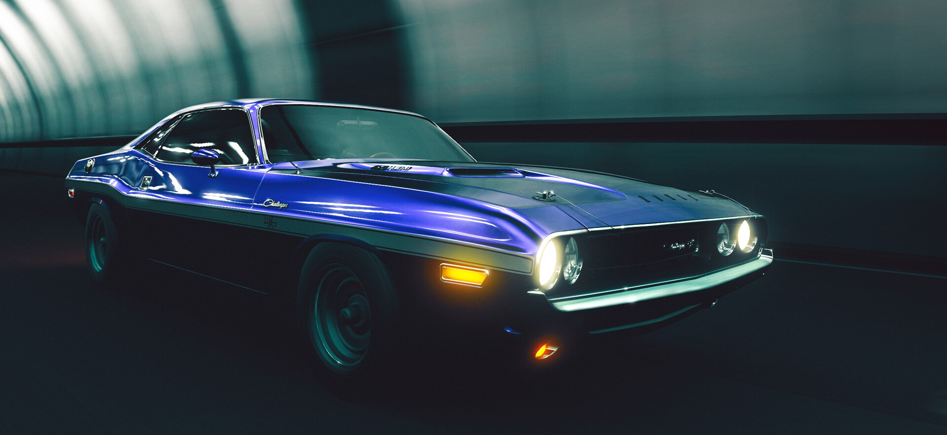 ArtStation - Dodge Challenger