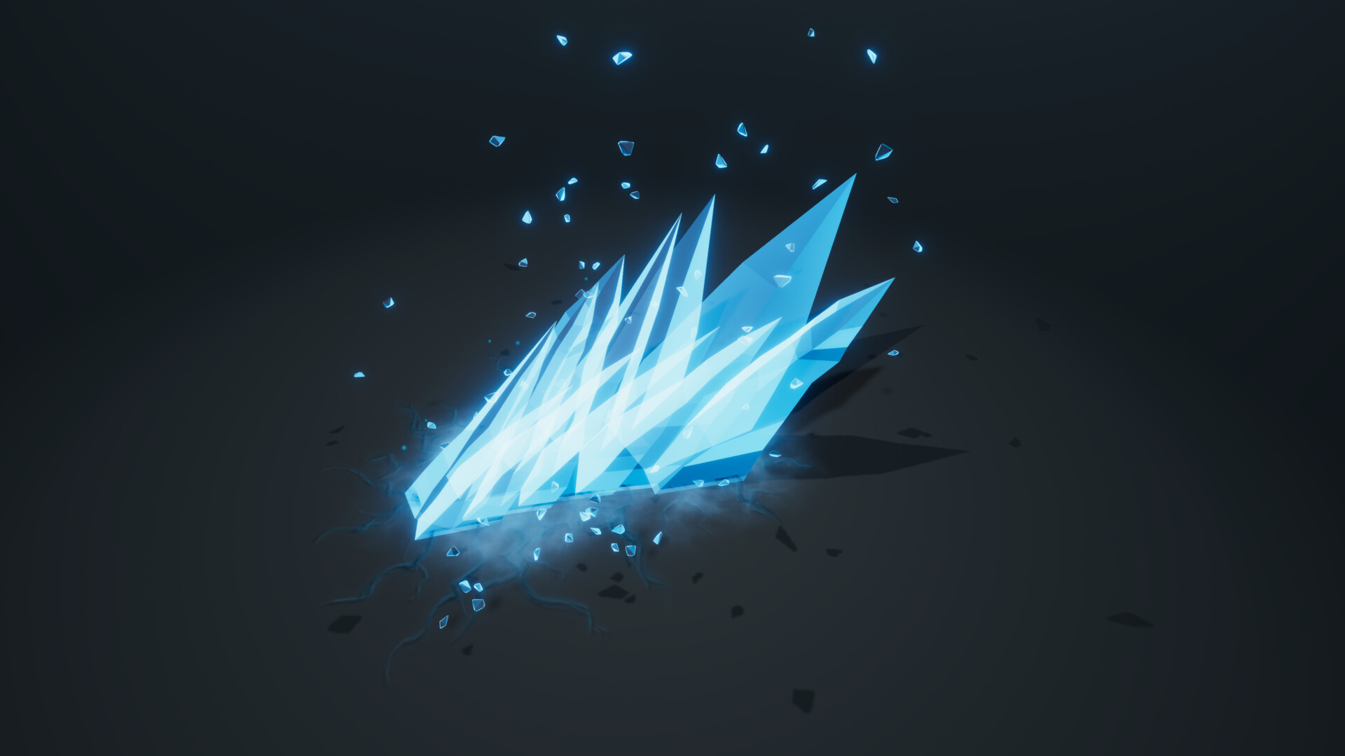 ArtStation - Ice Spike Attack Spell