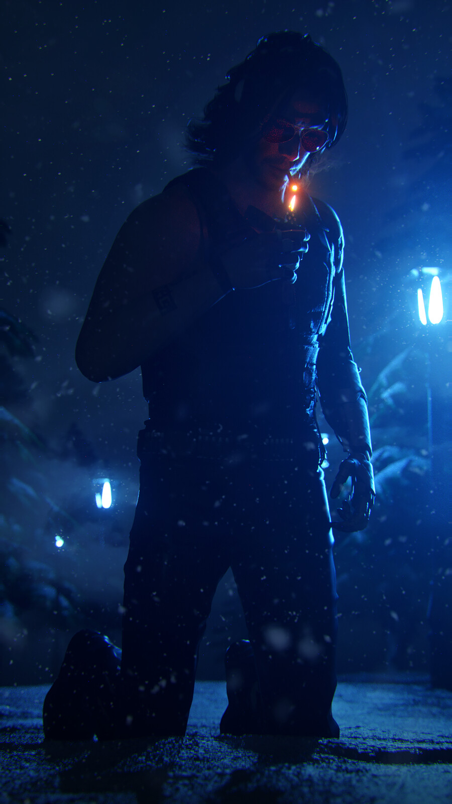 Cyberpunk 2077 Johnny Silverhand Art