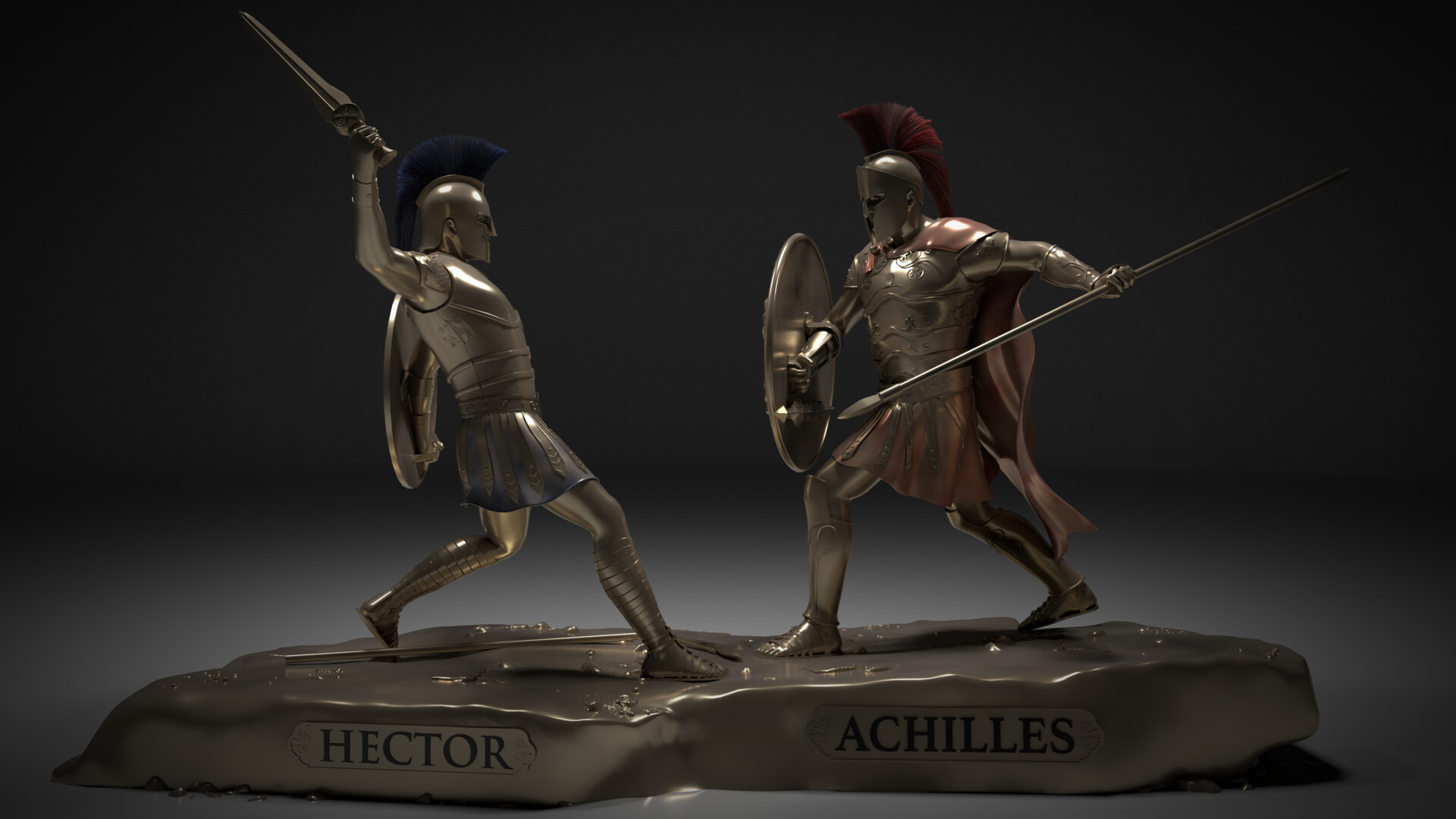 Hector Vs Achilles Troy