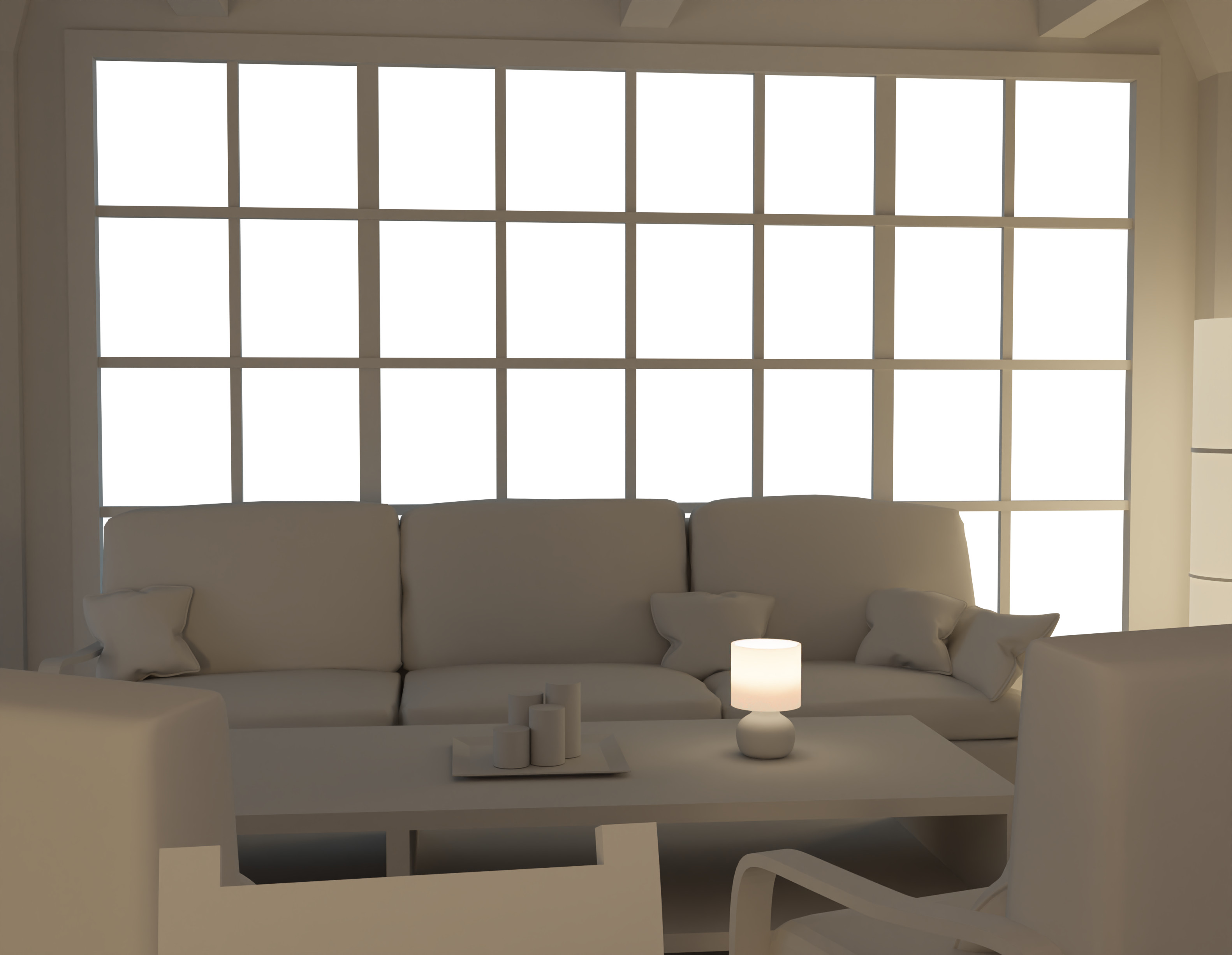 Living room - 3d base