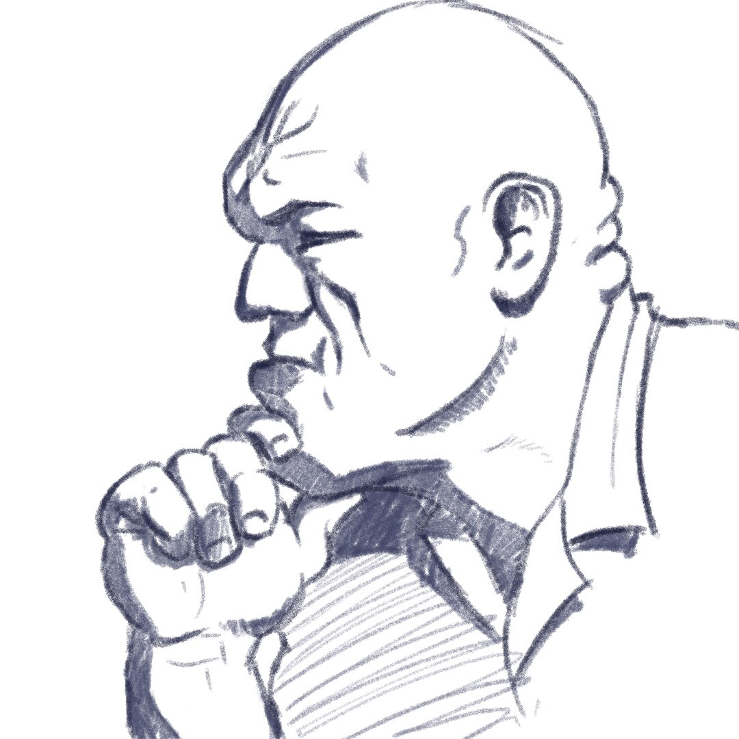 Sketch of a Man