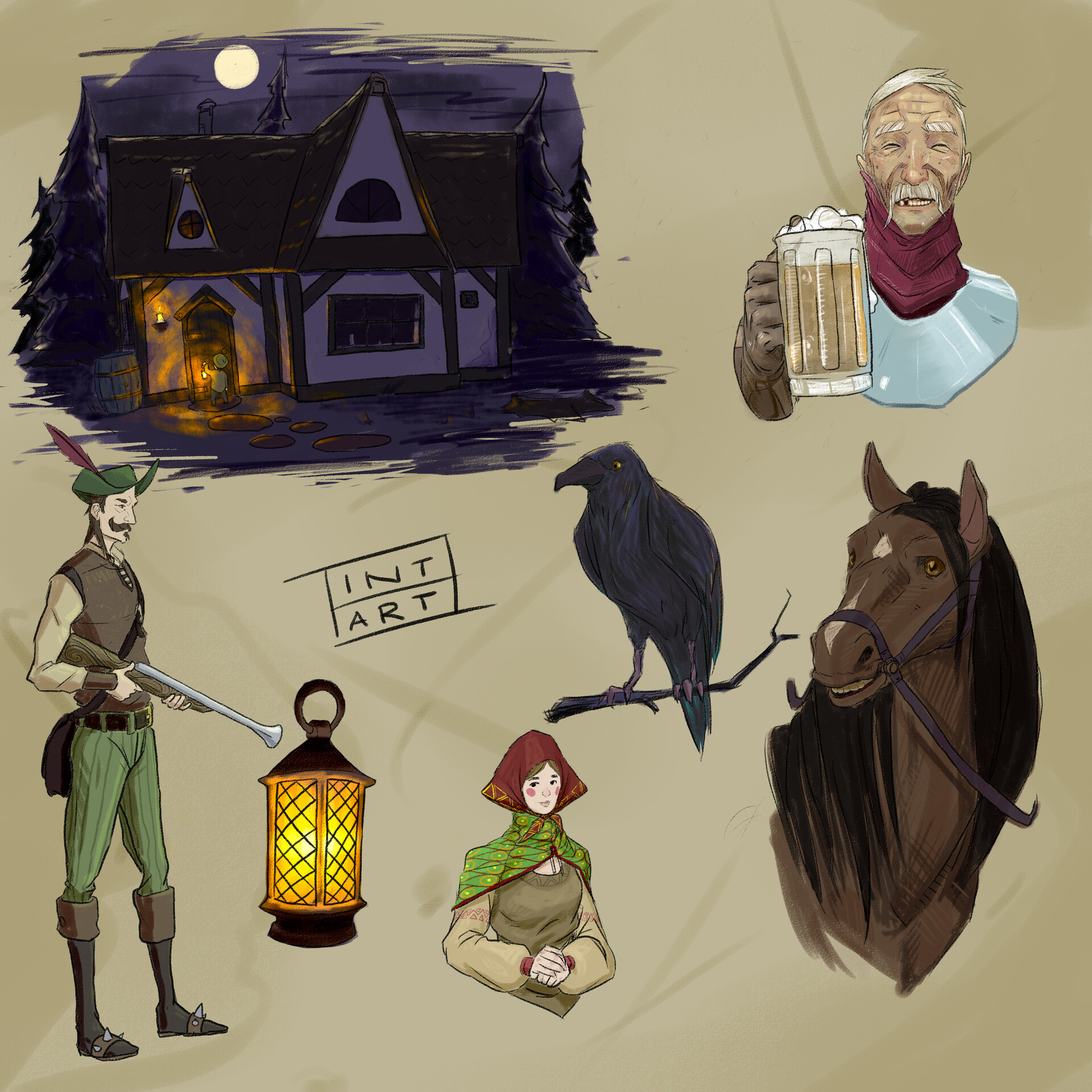 Artstation middle ages