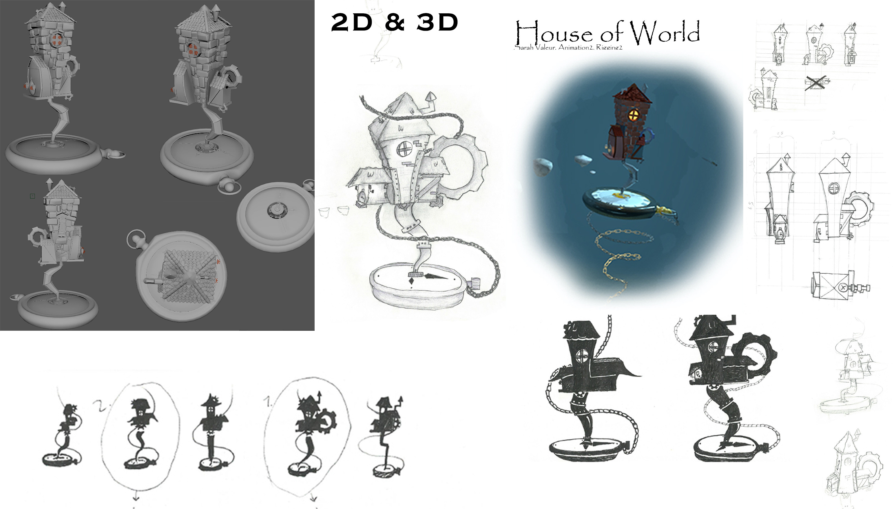 Sarah Valeur, Animation