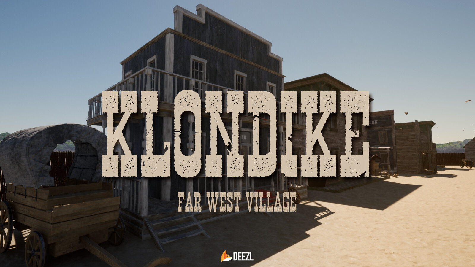 Klondike - Far West Village - Asset Pack