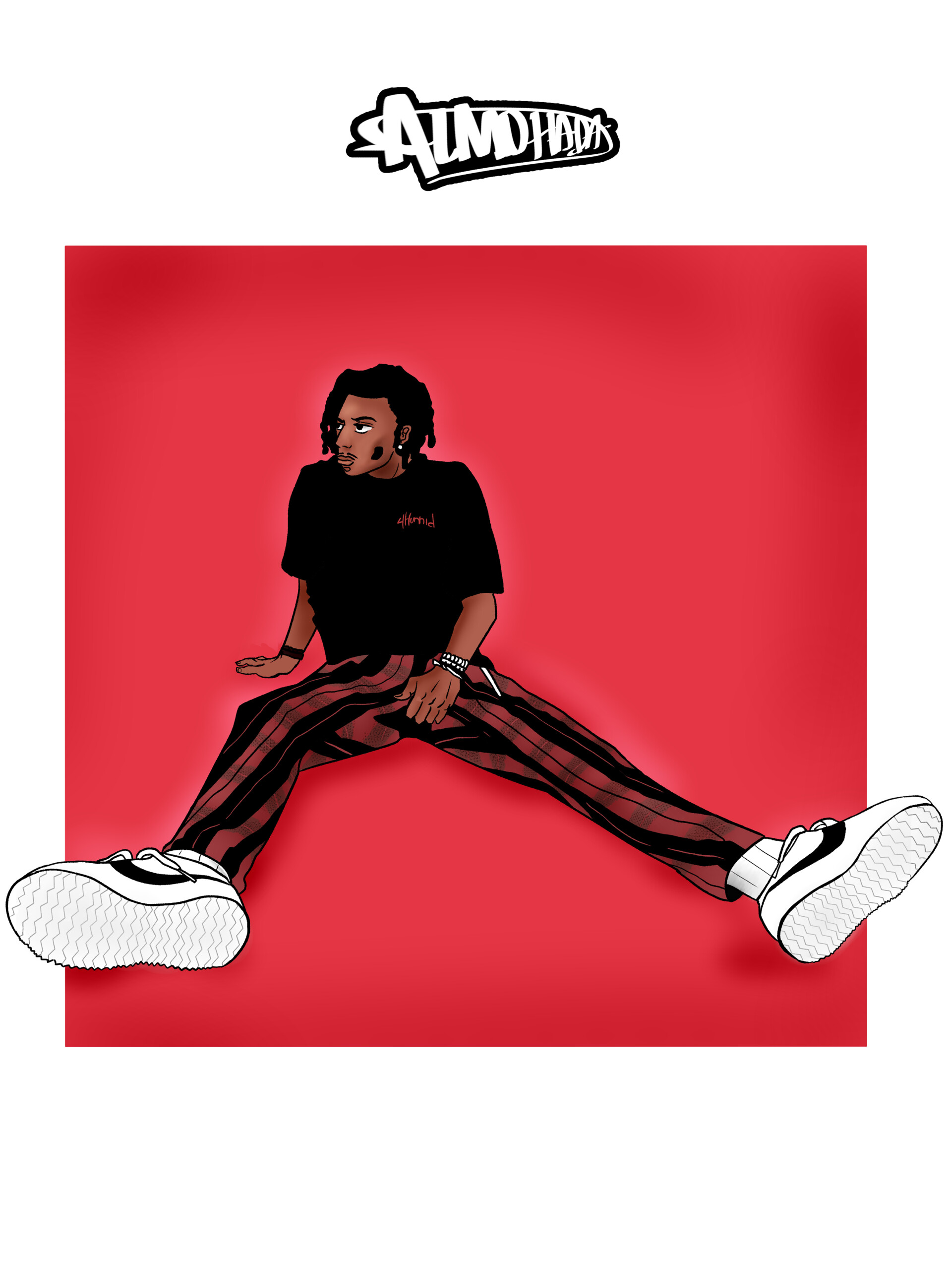 ArtStation PLAYBOI CARTI WHOLE LOTTA RED