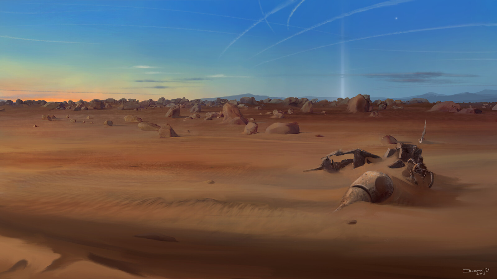 Final painting.