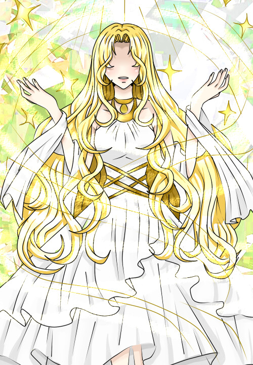 Elizabeth III - THE GOLDEN-HAIRED SAINTESS